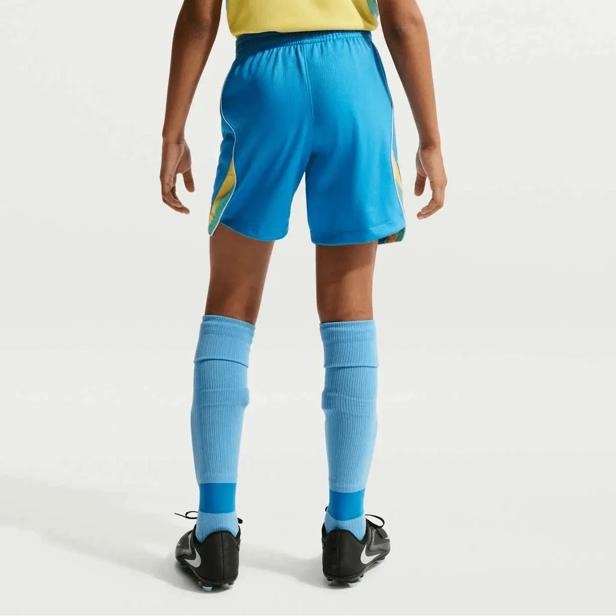 Nike 2026 Brazil Youth Stadium Home Shorts 2
