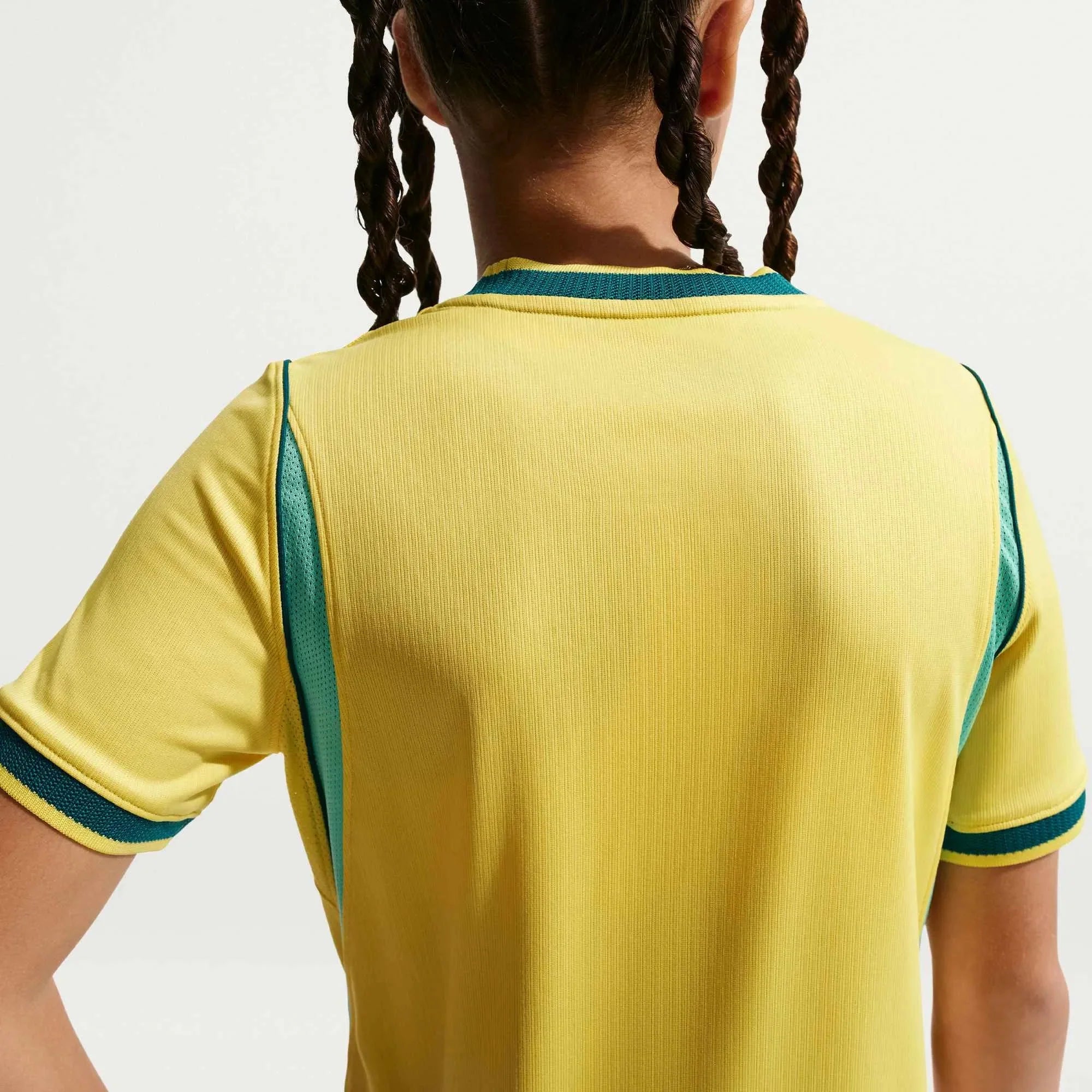 Nike 2026 Brazil Youth Stadium Home Soccer Jersey 7