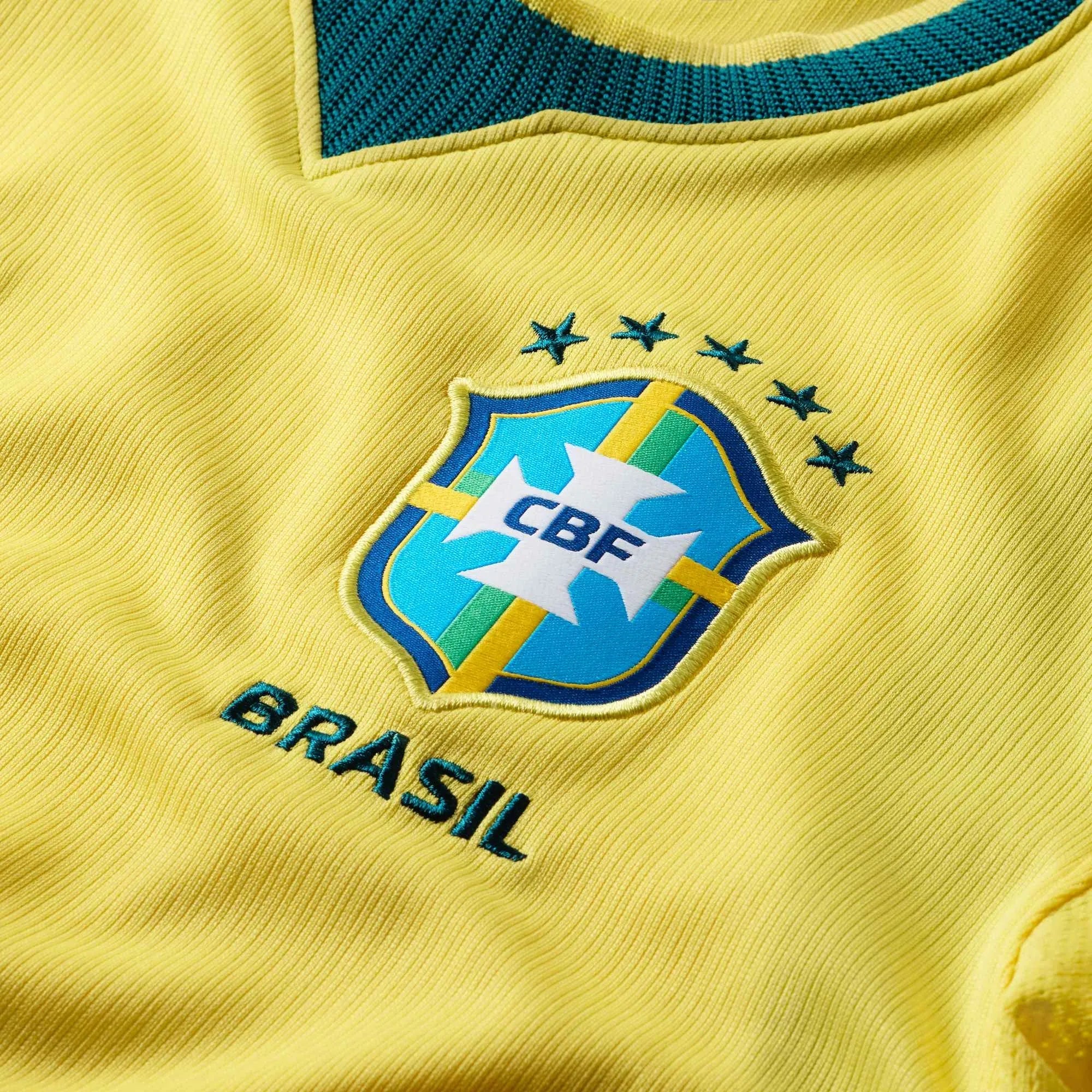 Nike 2026 Brazil Youth Stadium Home Soccer Jersey 8