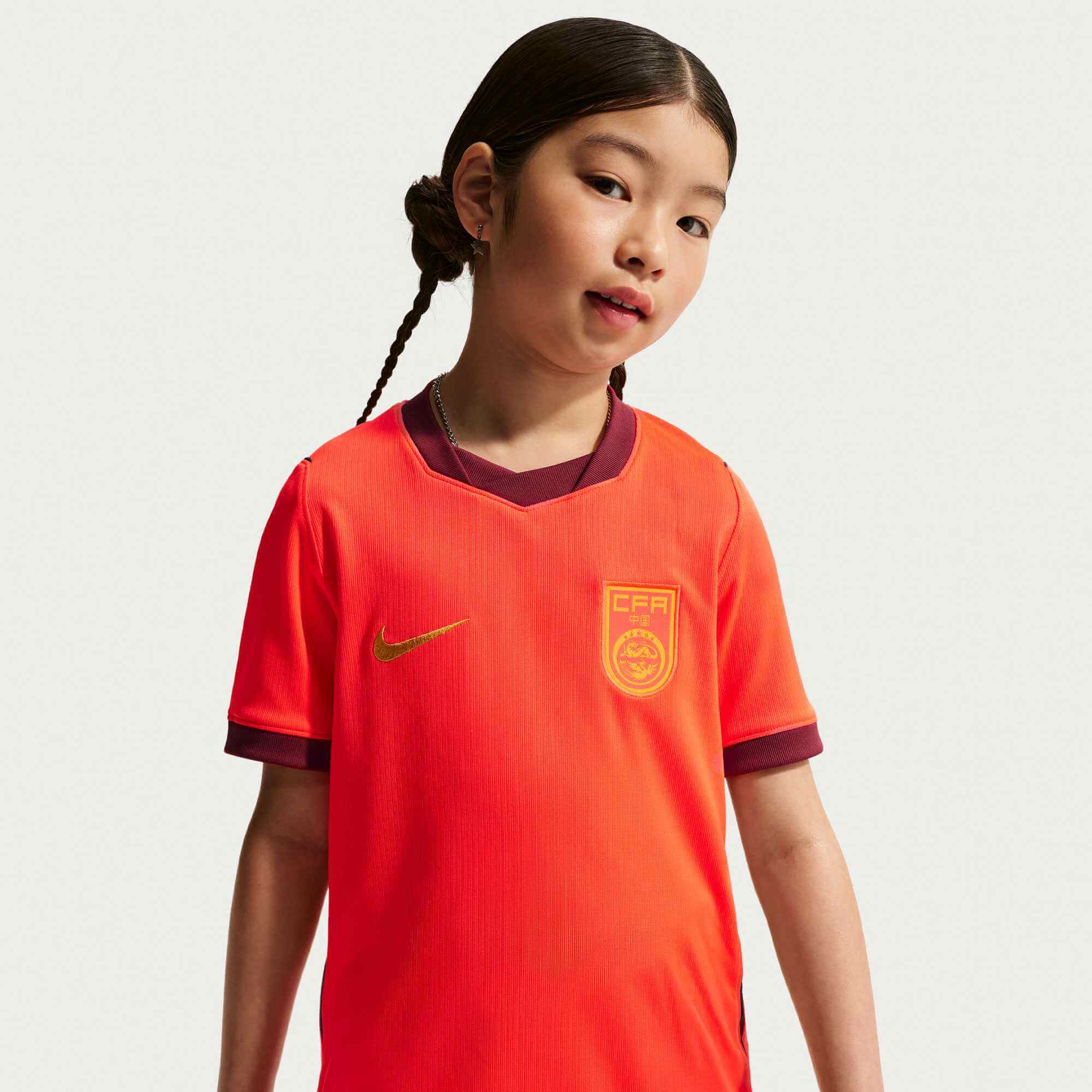 Nike 2026 China Youth Stadium Home Soccer Jersey 3