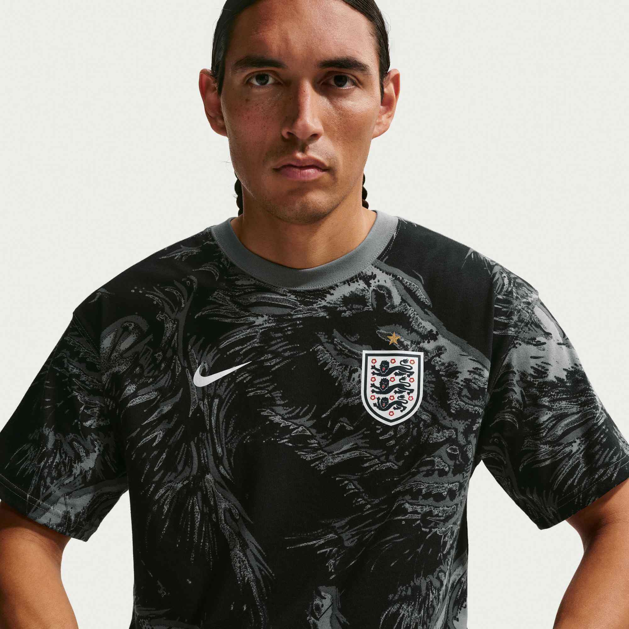 Nike 2026 England Men's All Over Print Tee 4