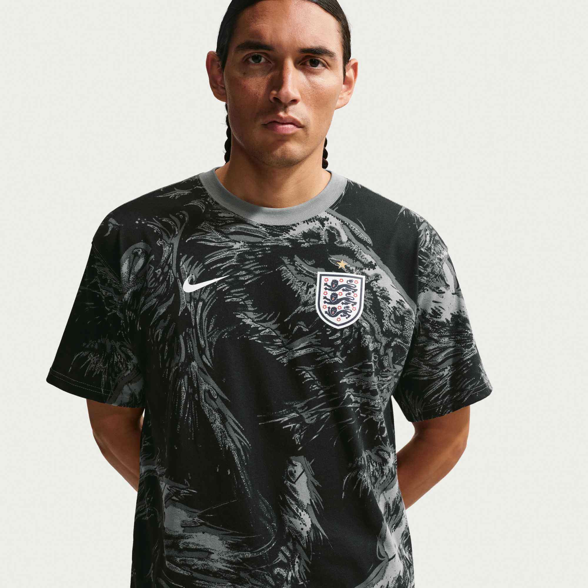 Nike 2026 England Men's All Over Print Tee 3