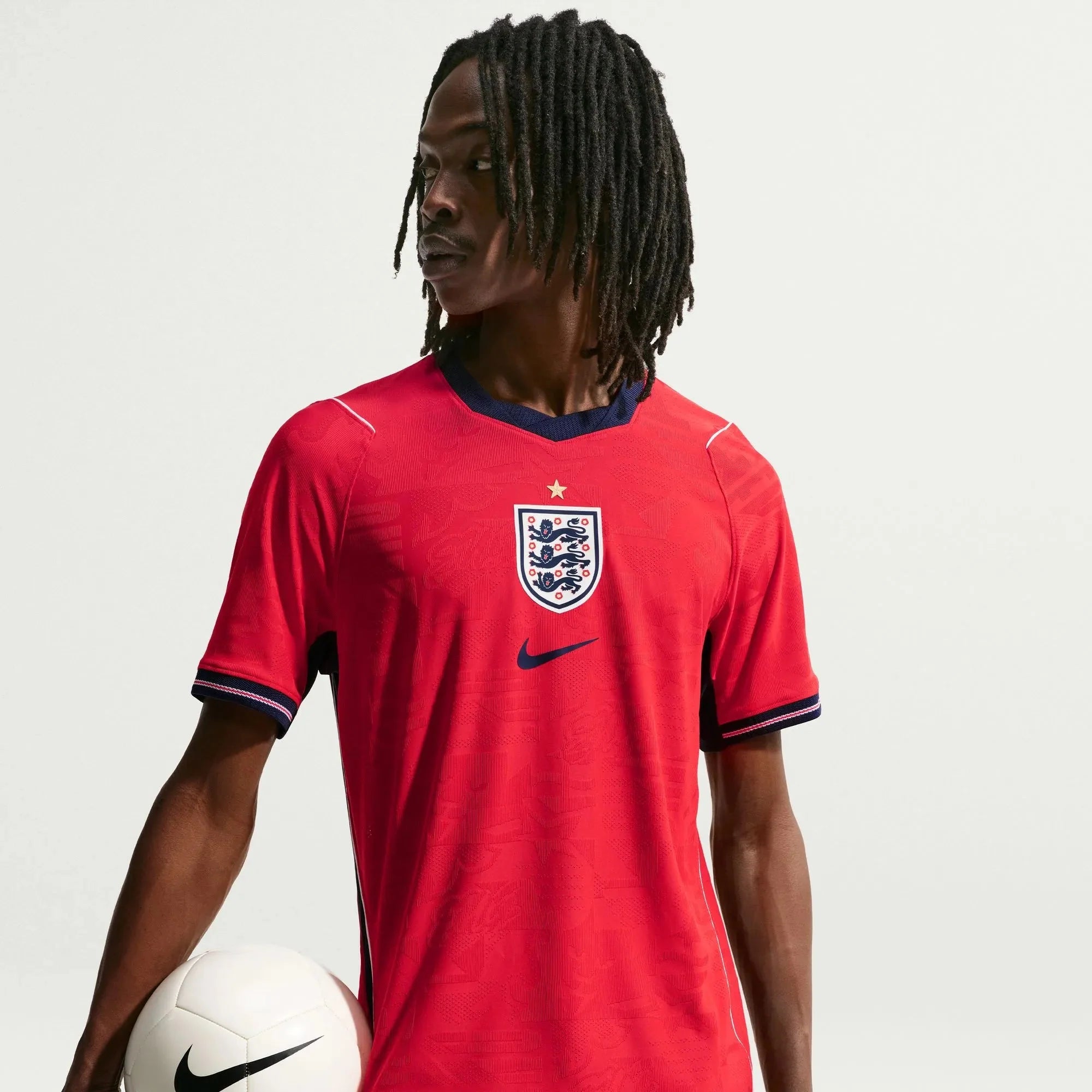 Nike 2026 England Men's Authentic Away Soccer Jersey 5