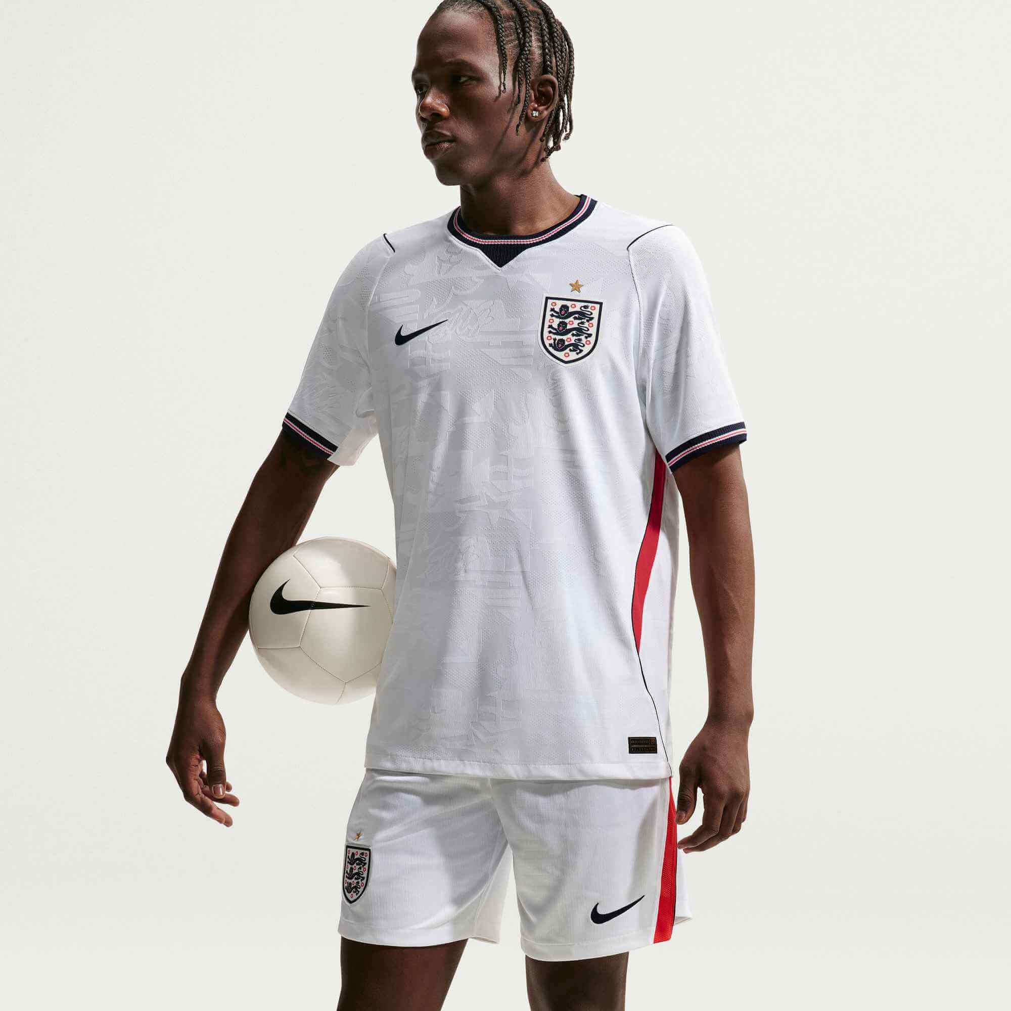 Nike 2026 England Men's Authentic Home Soccer Jersey 6