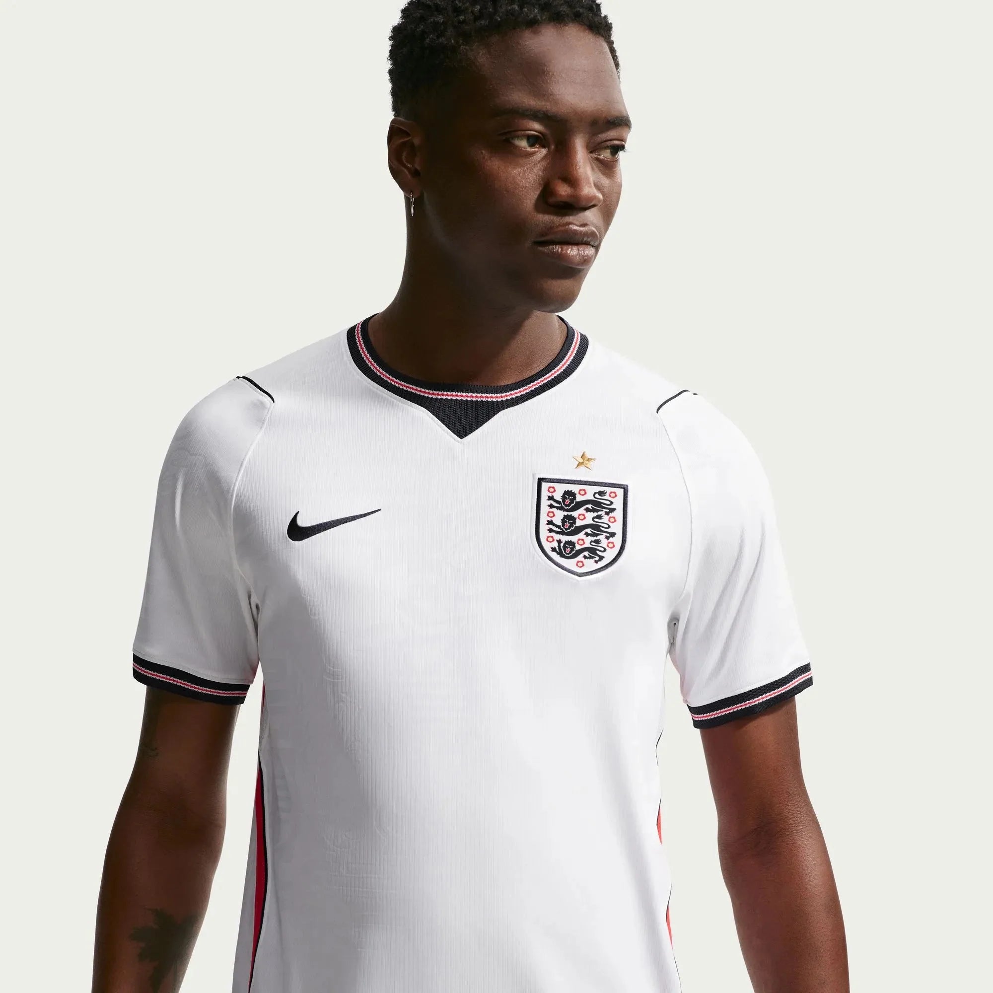 Nike 2026 England Men's Stadium Home Soccer Jersey 5
