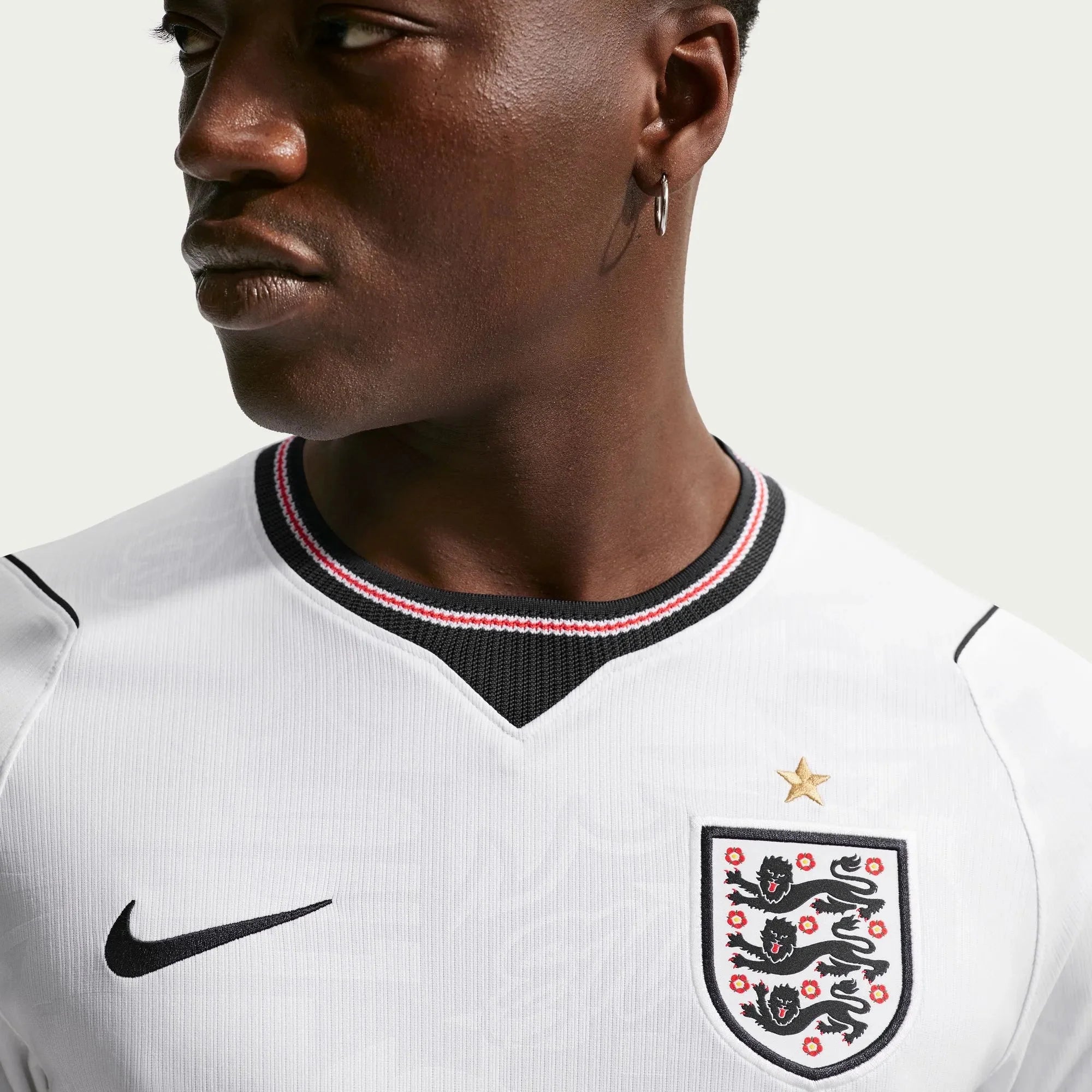 Nike 2026 England Men's Stadium Home Soccer Jersey 6