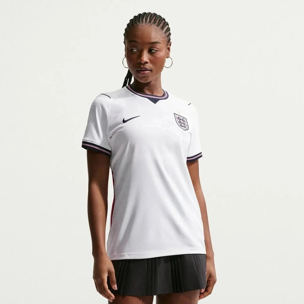 Nike 2026 England Women's Stadium Home Soccer Jersey 3
