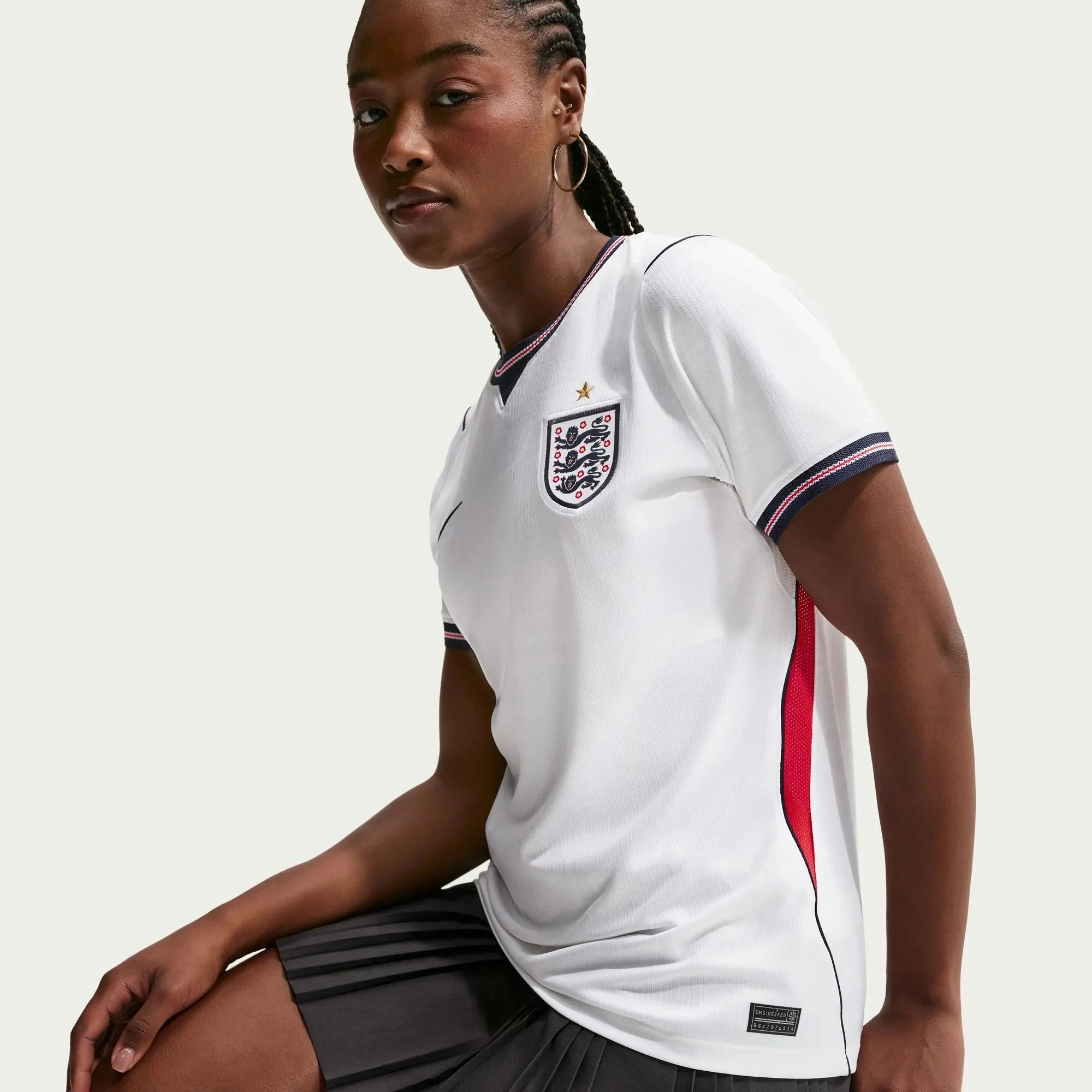 Nike 2026 England Women's Stadium Home Soccer Jersey 6