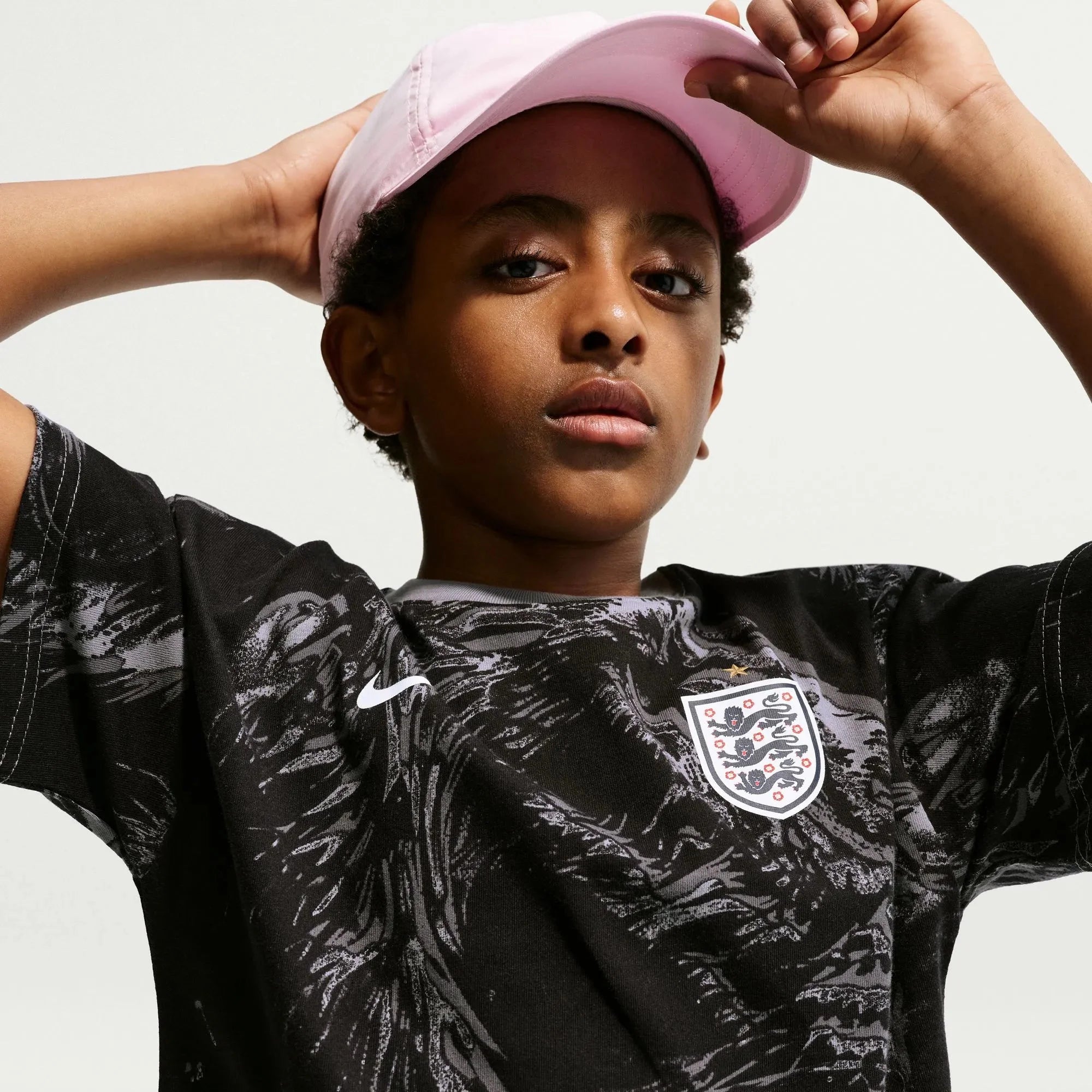 Nike 2026 England Youth All Over Print Tee 4