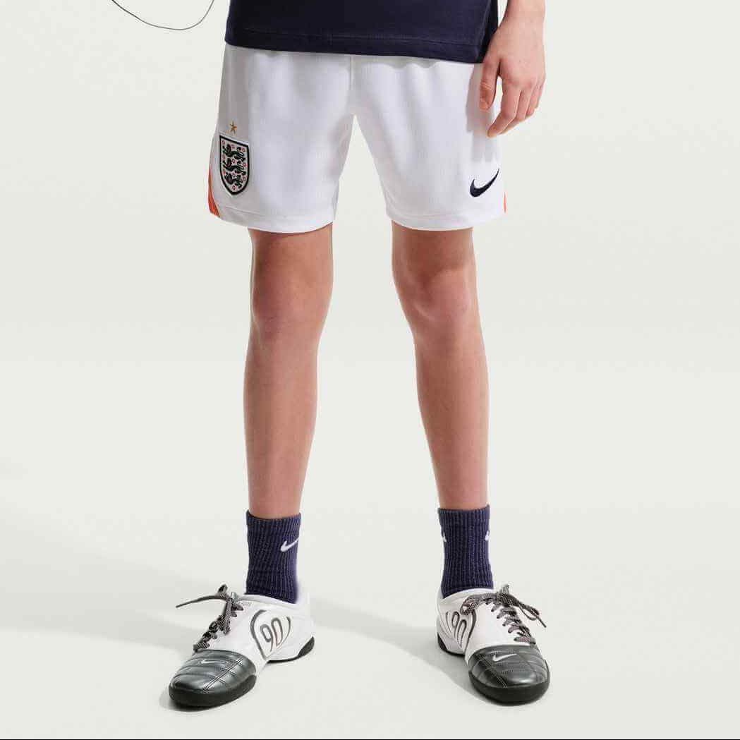 Nike 2026 England Youth Stadium Home Shorts 1