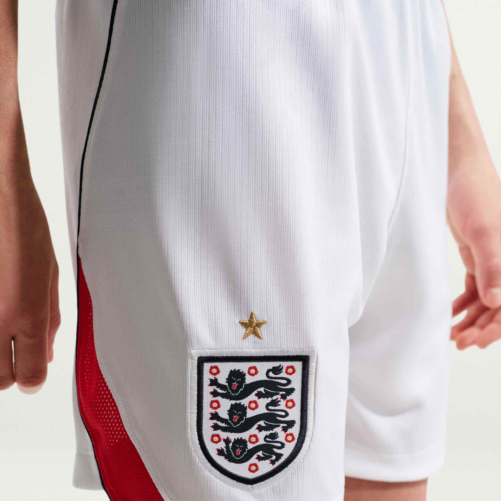 Nike 2026 England Youth Stadium Home Shorts 4