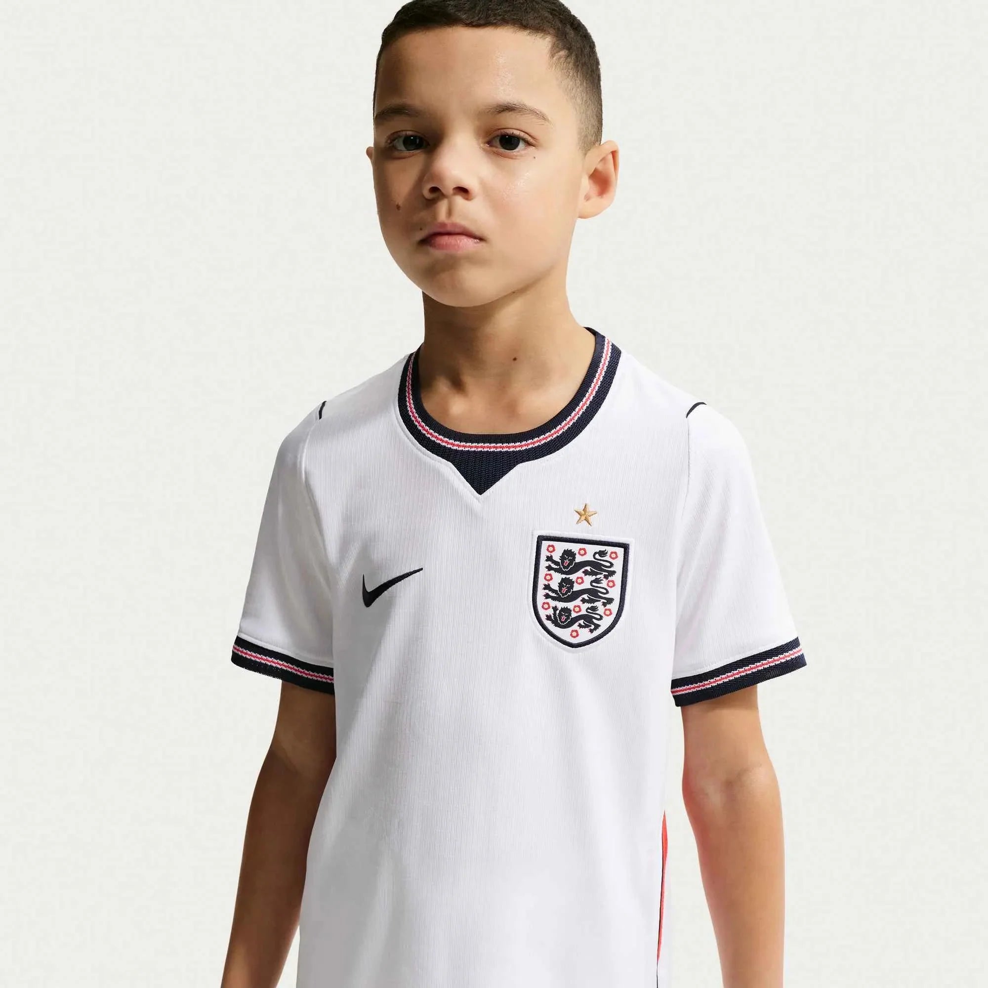 Nike 2026 England Youth Stadium Home Soccer Jersey 5