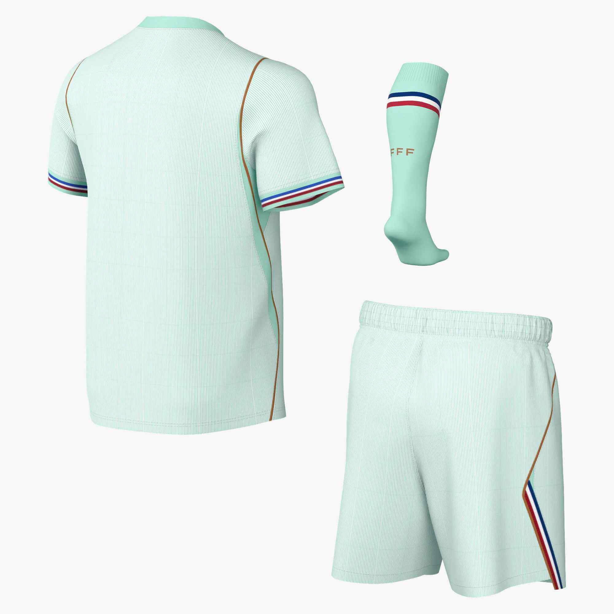 Nike 2026 France Little Kids Stadium Away Kit 2