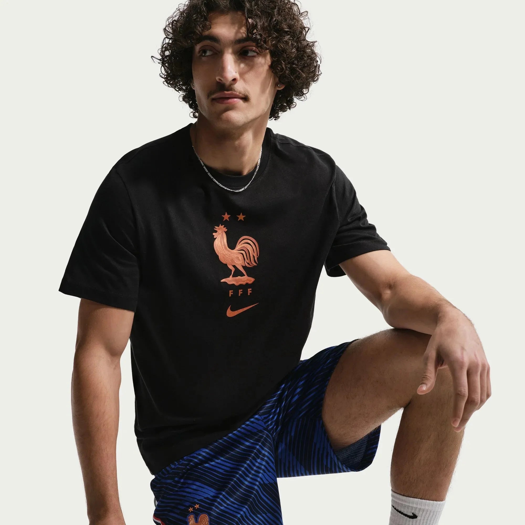 Nike 2026 France Men's Crest Tee 4