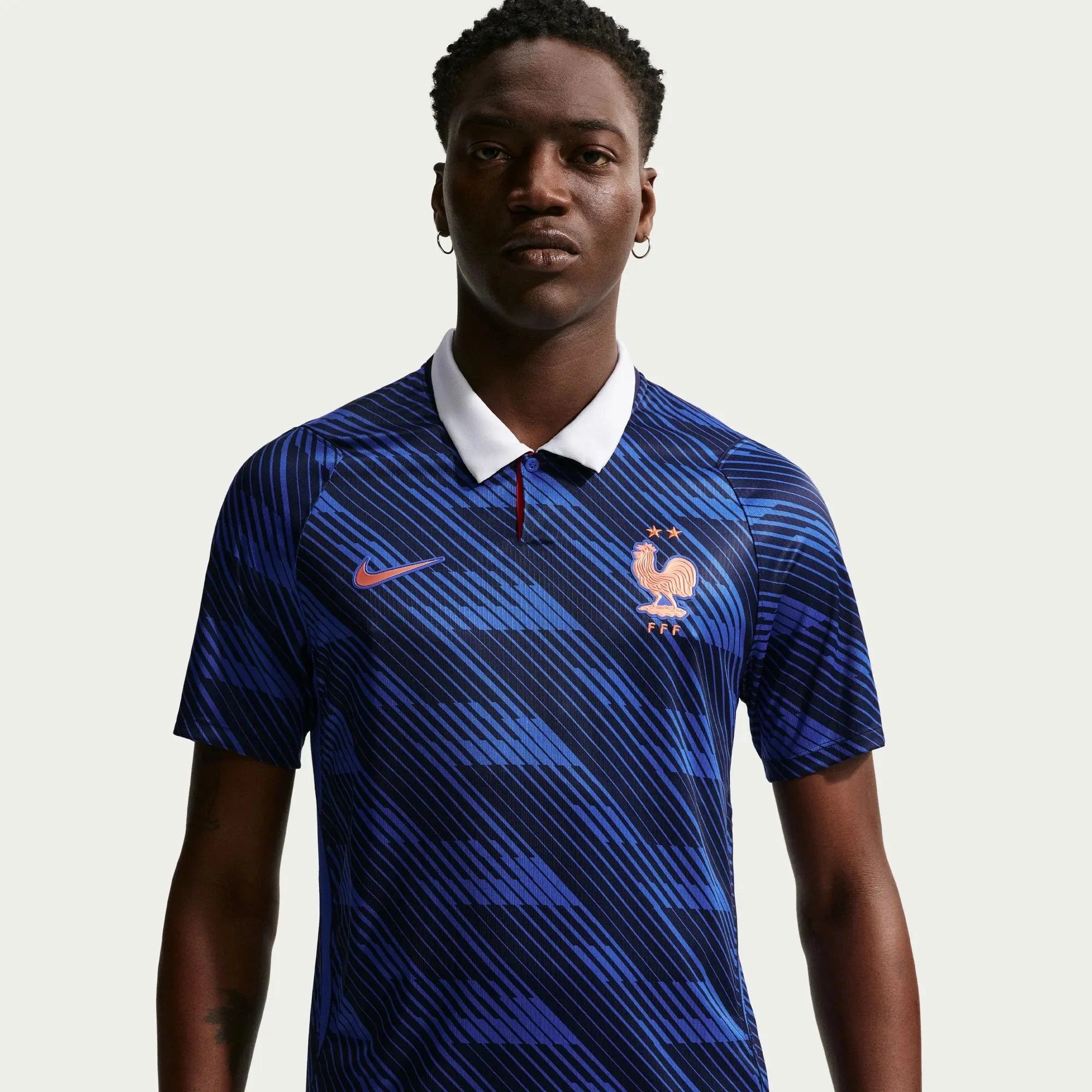 Nike 2026 France Men's Stadium Home Soccer Jersey 5