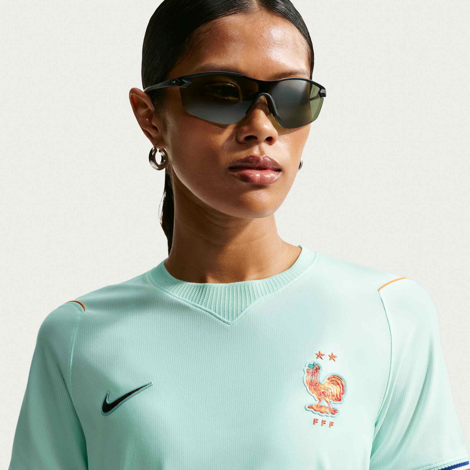 Nike 2026 France Women's Stadium Away Soccer Jersey 7