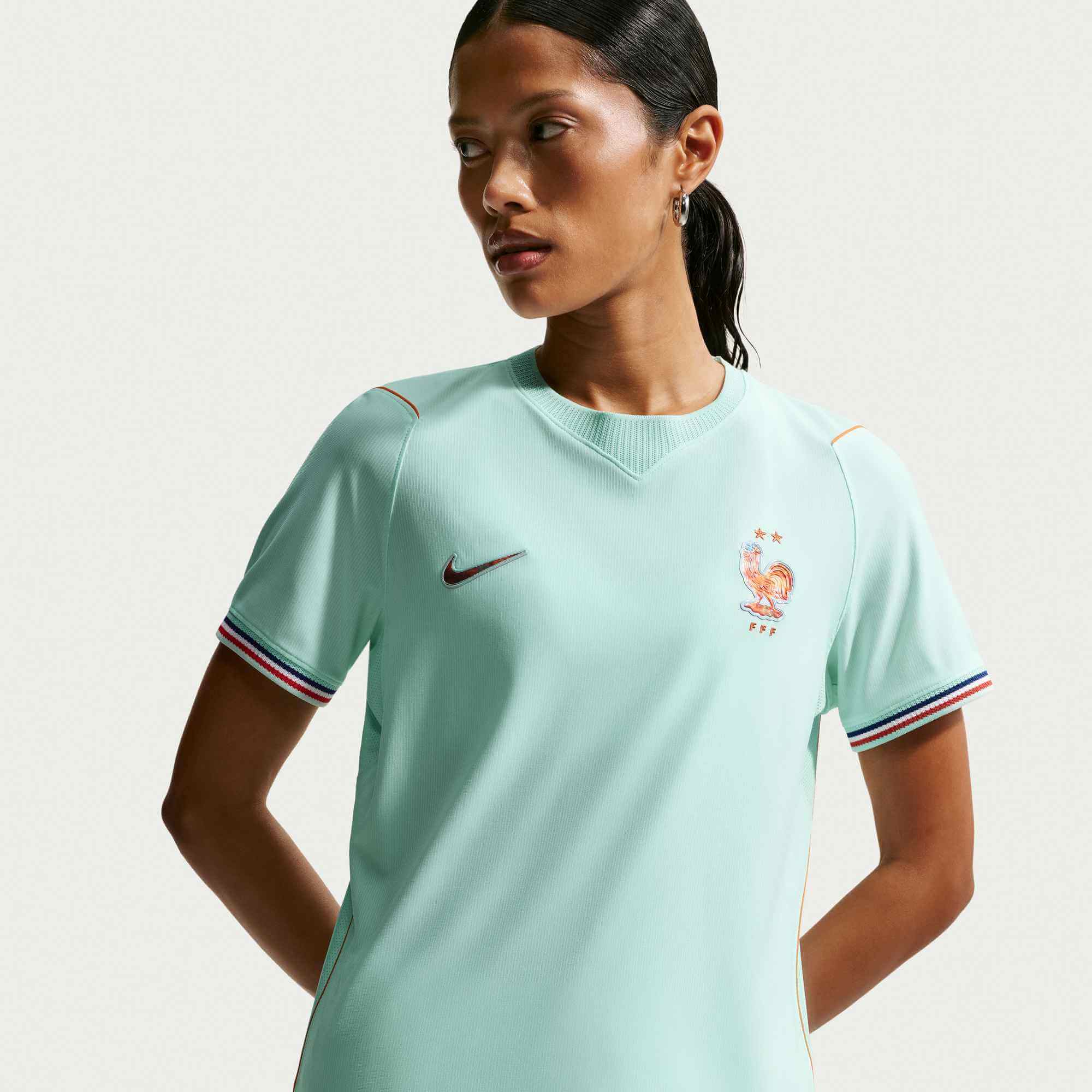 Nike 2026 France Women's Stadium Away Soccer Jersey 5