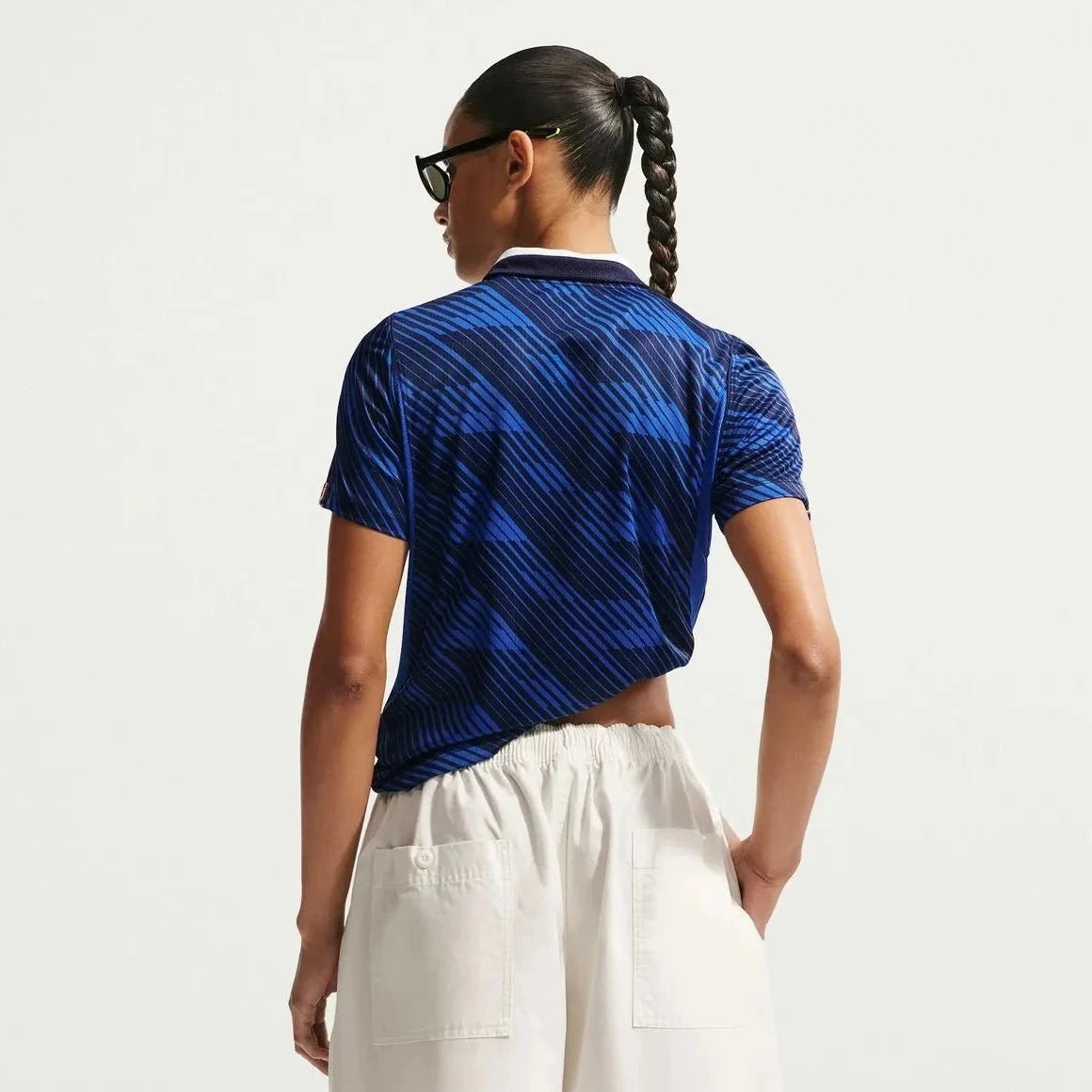 Nike 2026 France Women's Stadium Home Soccer Jersey 5