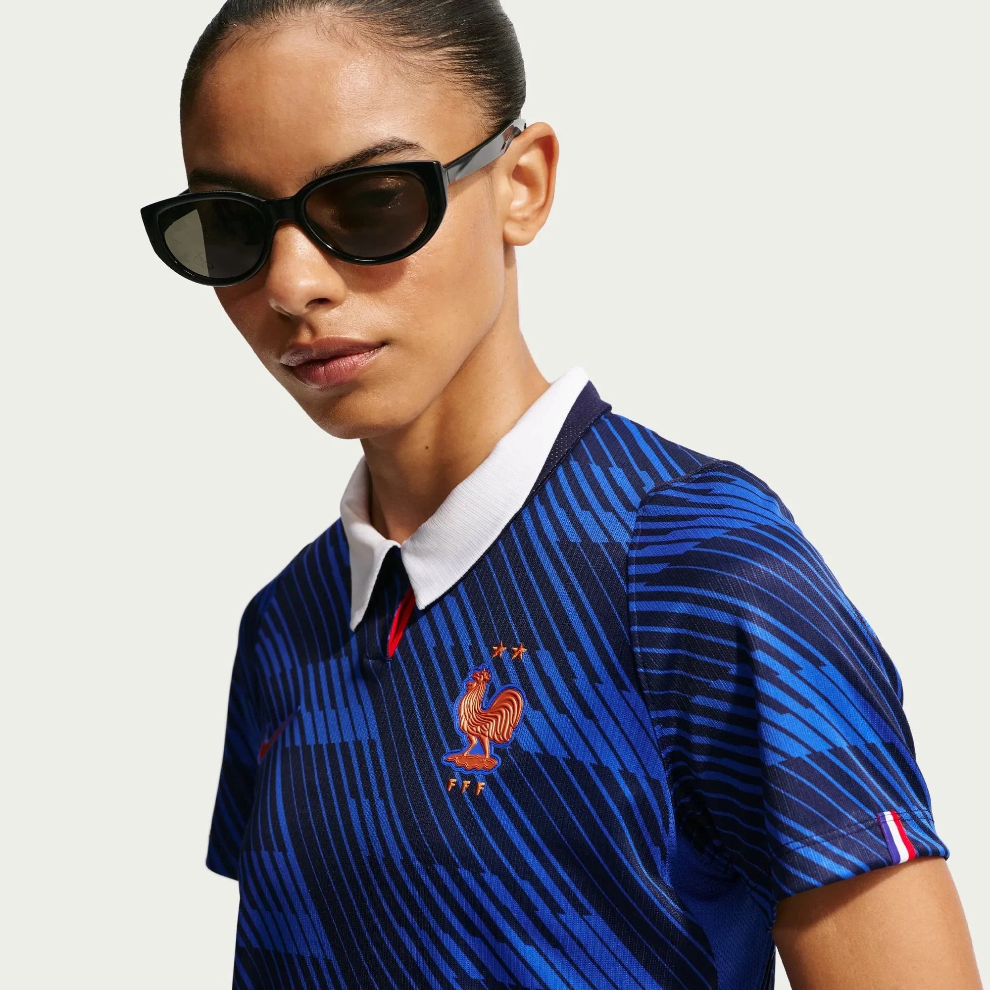 Nike 2026 France Women's Stadium Home Soccer Jersey 7