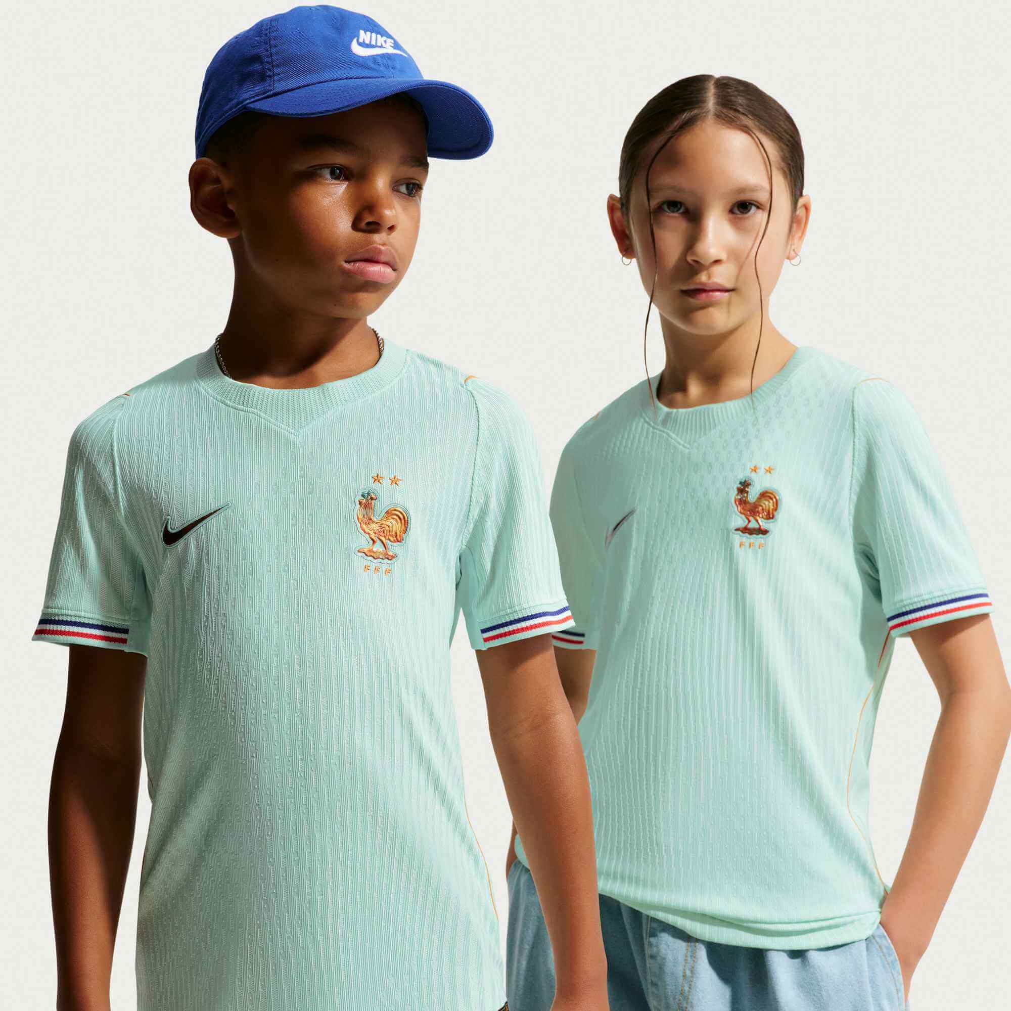 Nike 2026 France Youth Authentic Away Soccer Jersey 3