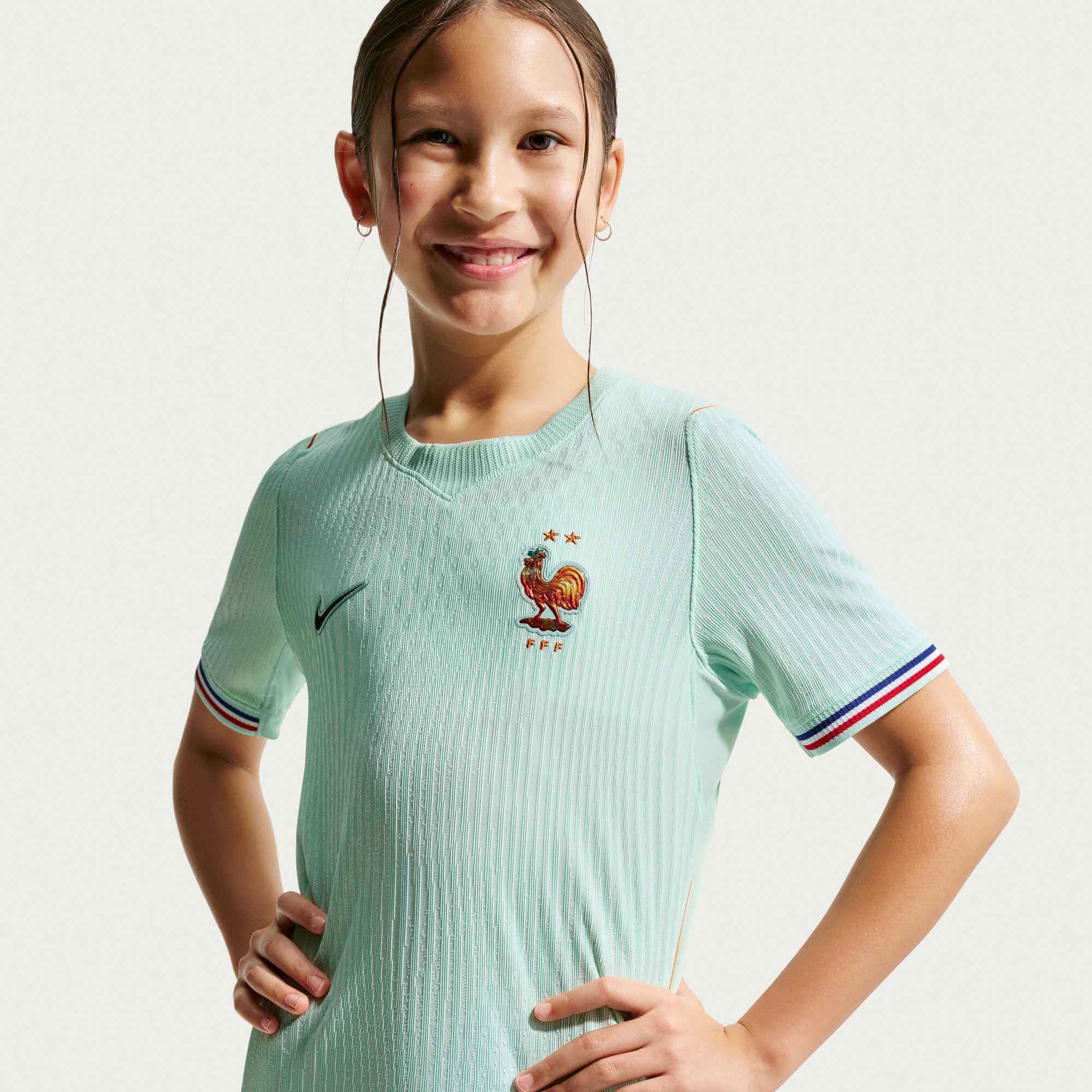 Nike 2026 France Youth Authentic Away Soccer Jersey 4