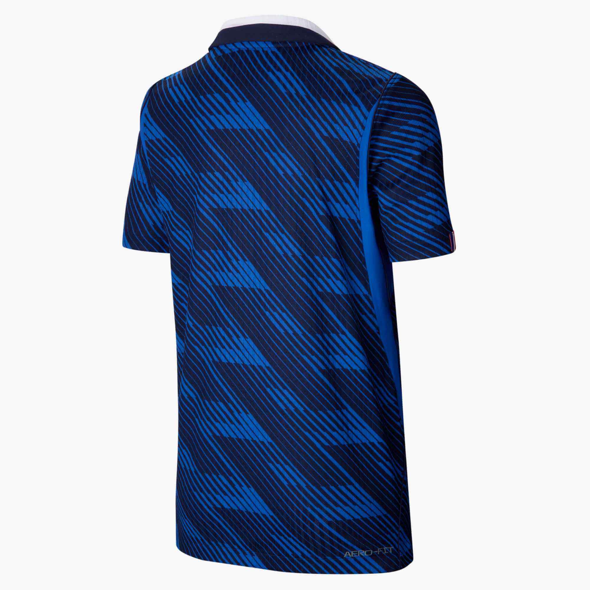 Nike 2026 France Youth Authentic Home Soccer Jersey 2