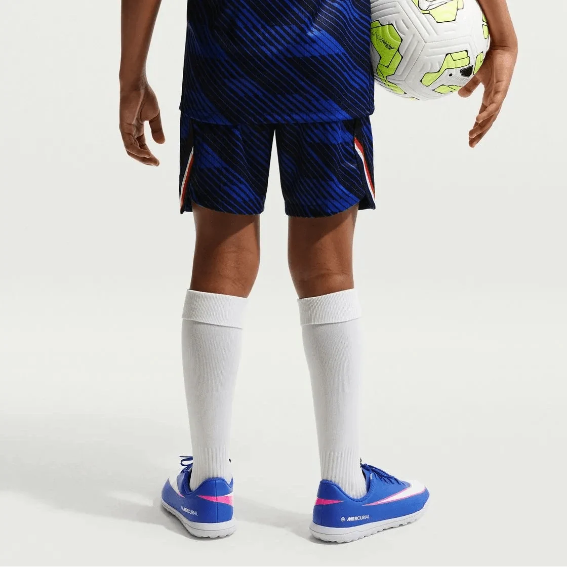 Nike 2026 France Youth Stadium Home Shorts 2