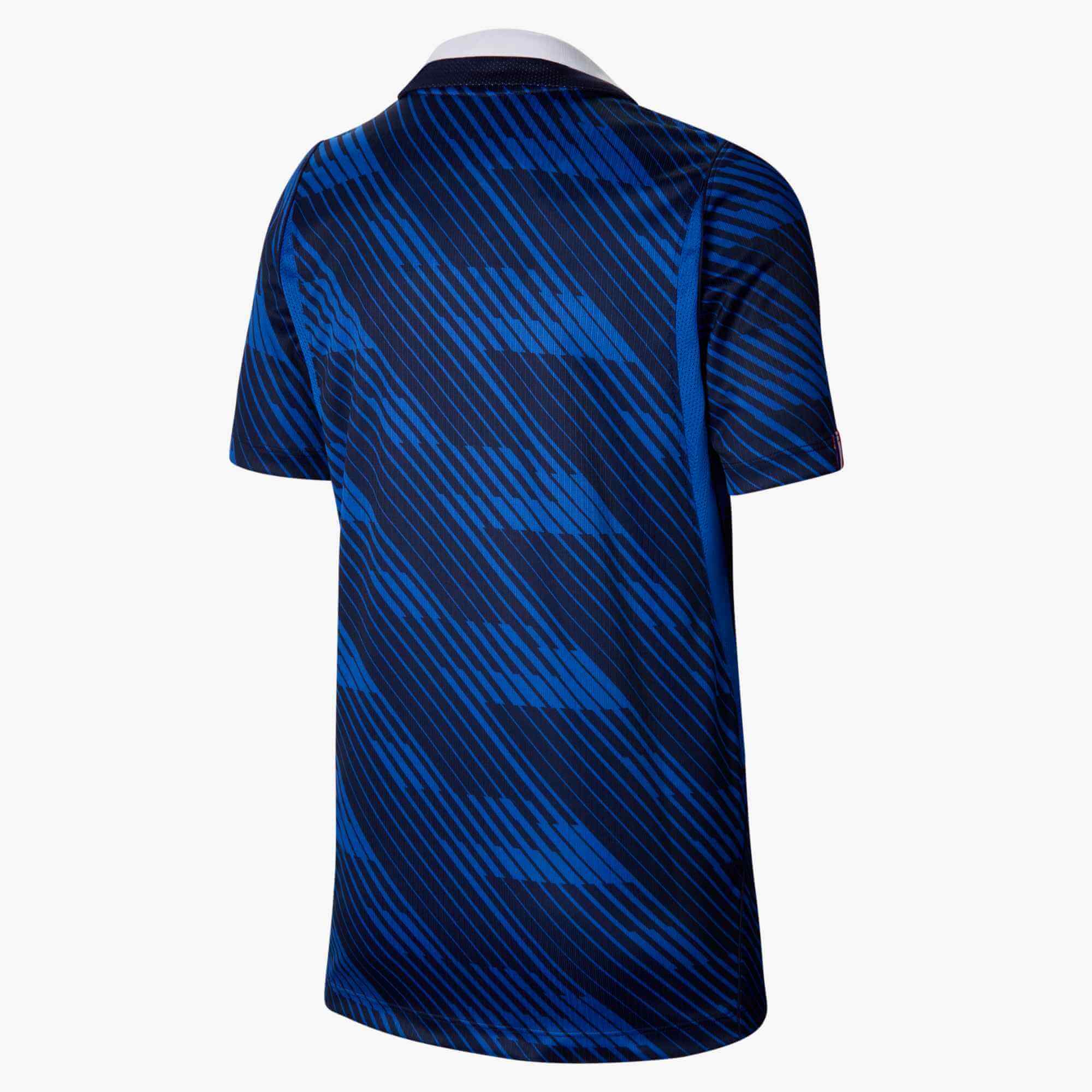 Nike 2026 France Youth Stadium Home Soccer Jersey 2