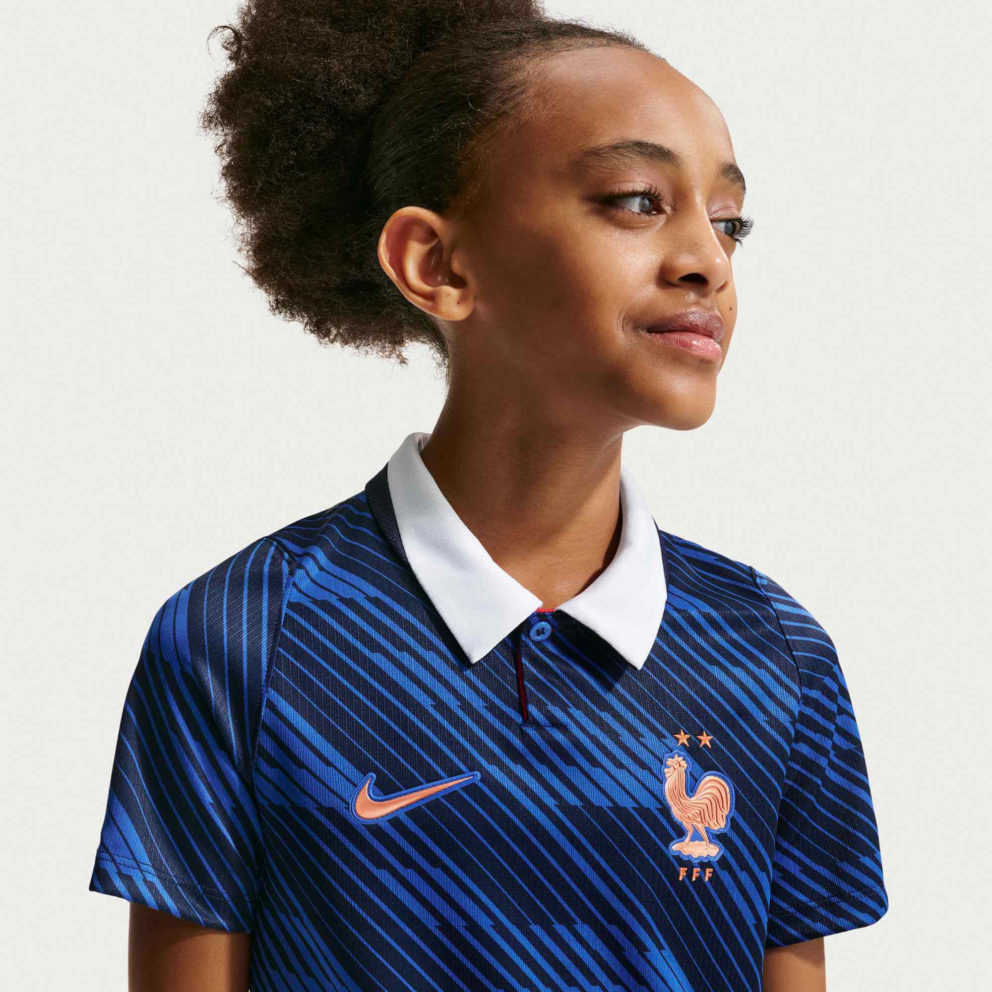 Nike 2026 France Youth Stadium Home Soccer Jersey 6