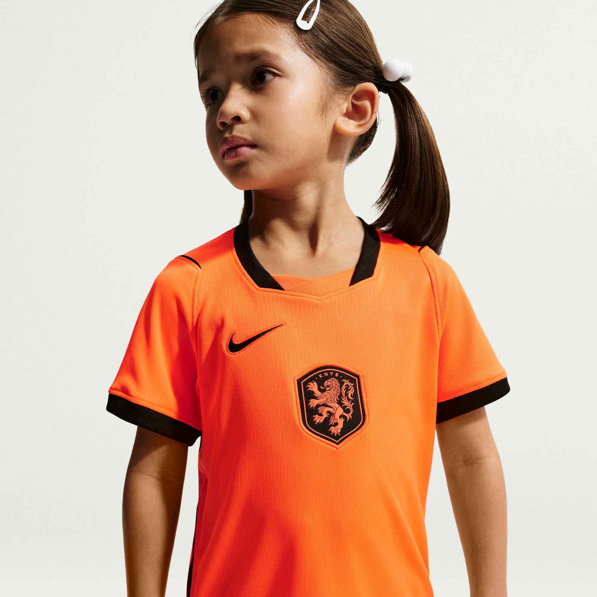 Nike 2026 Netherlands Little Kids' Stadium Home Kit 6