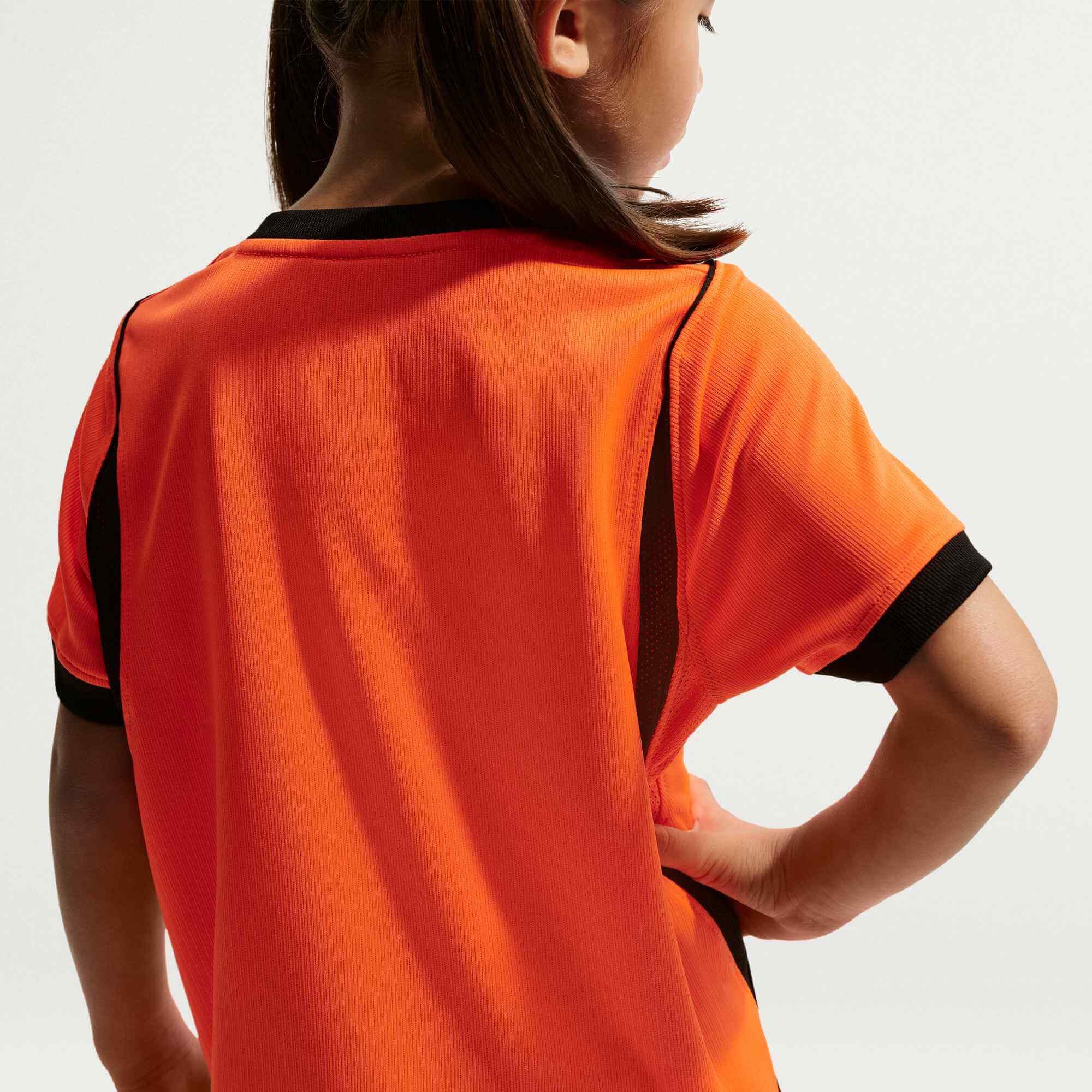 Nike 2026 Netherlands Little Kids' Stadium Home Kit 7