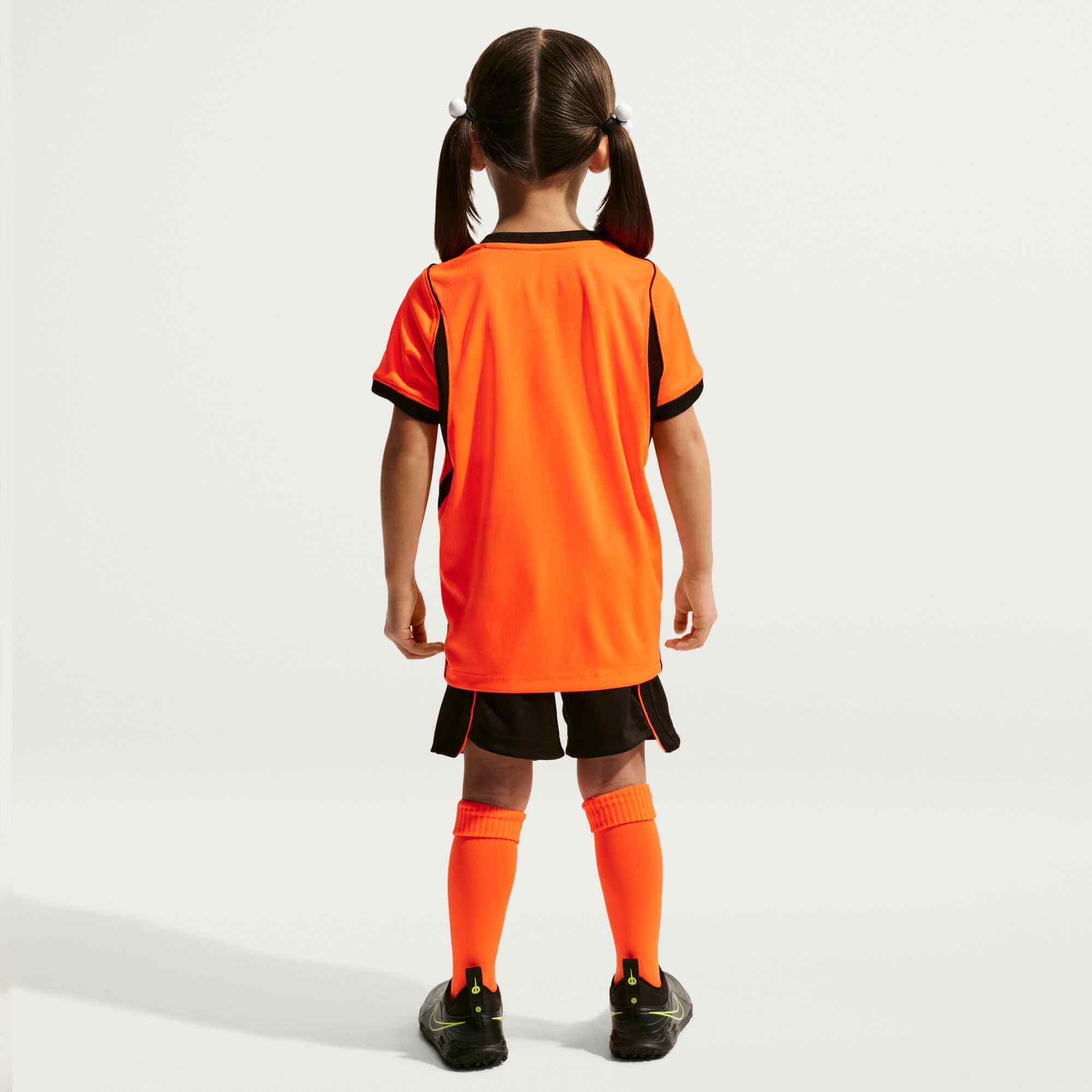 Nike 2026 Netherlands Little Kids' Stadium Home Kit 4