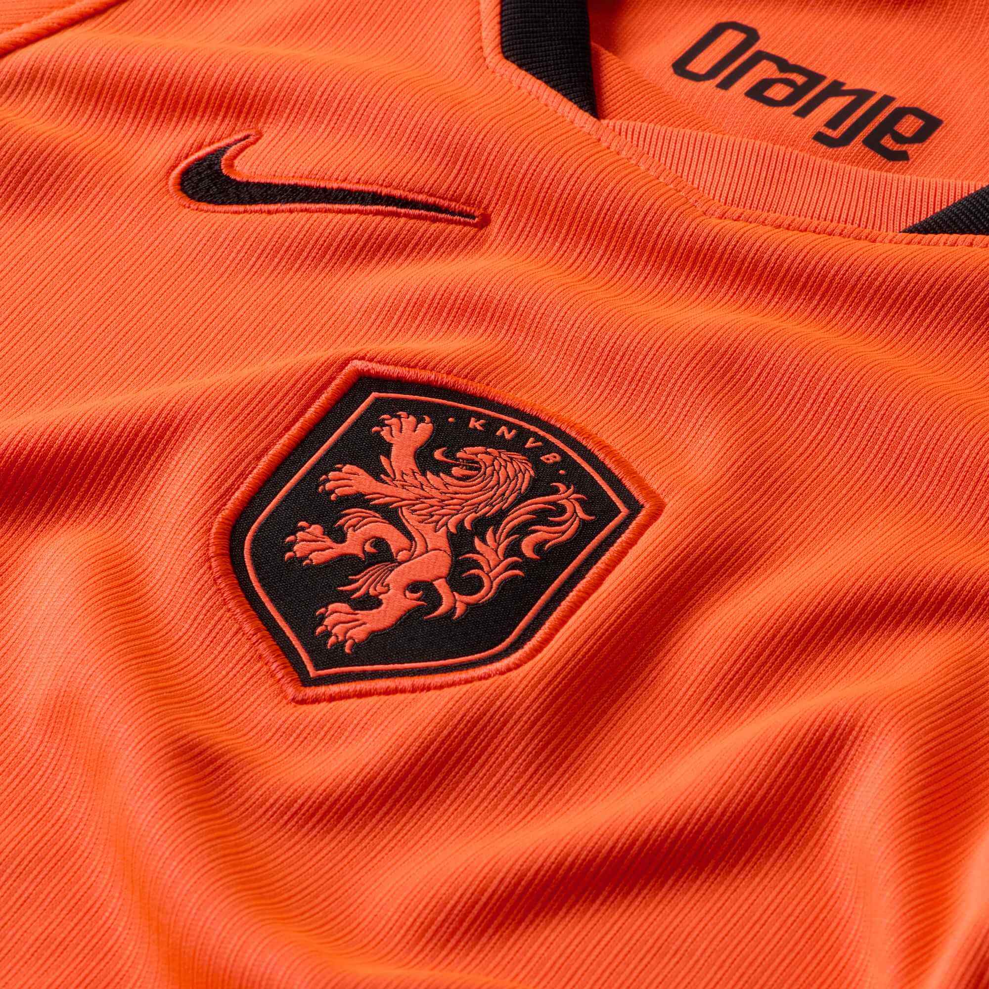 Nike 2026 Netherlands Little Kids' Stadium Home Kit 11