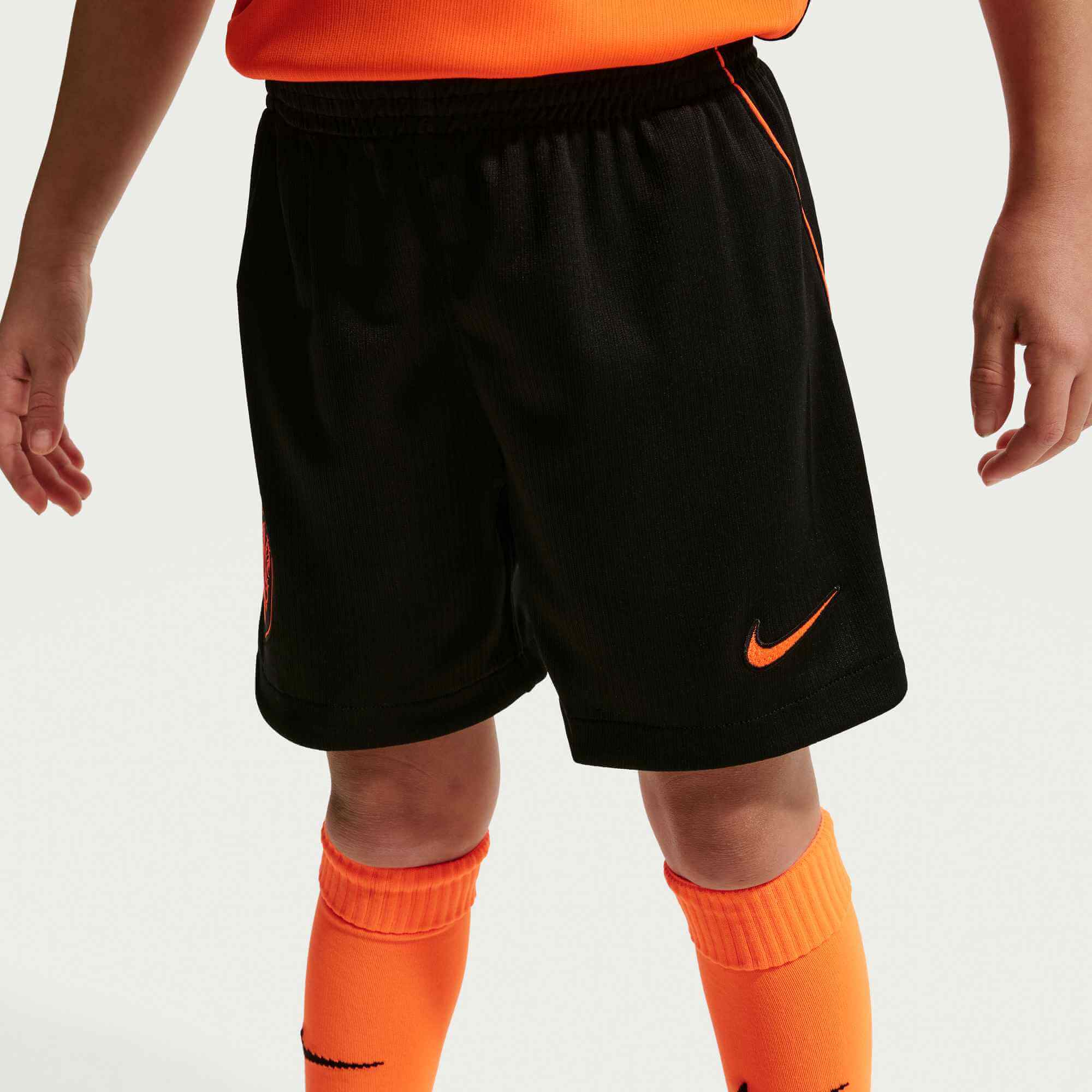 Nike 2026 Netherlands Little Kids' Stadium Home Kit 8