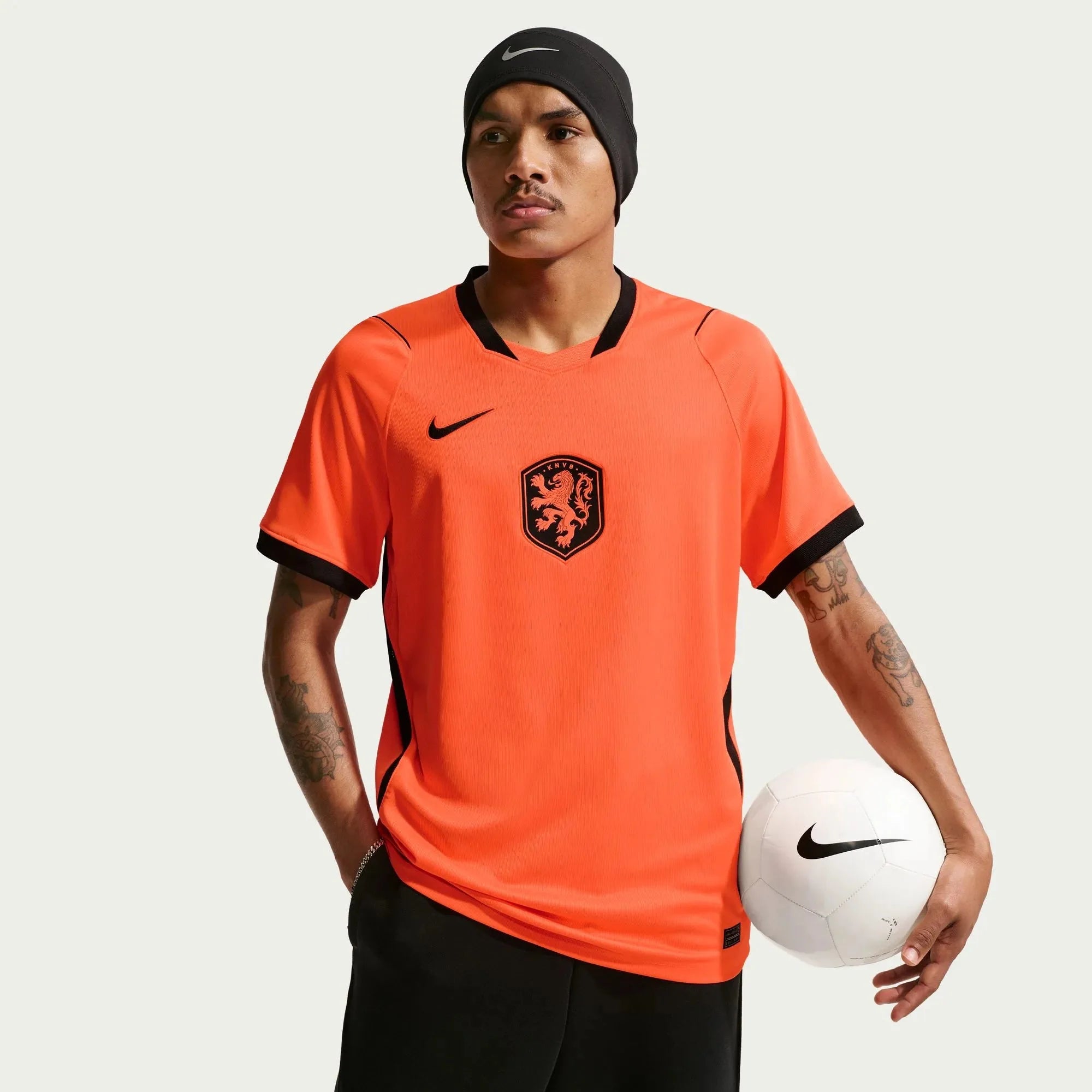 Nike 2026 Netherlands Men's Stadium Home Soccer Jersey 3