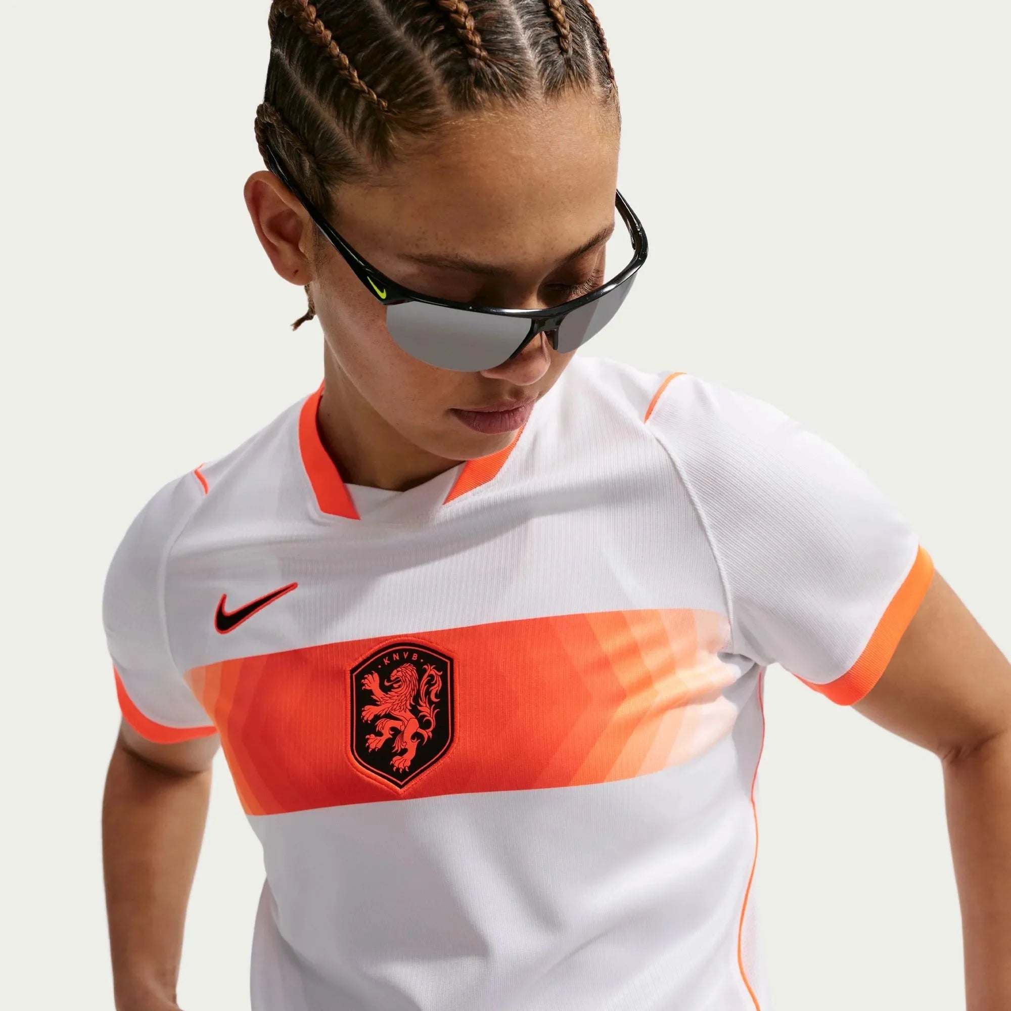 Nike 2026 Netherlands Women's Stadium Away Soccer Jersey 6