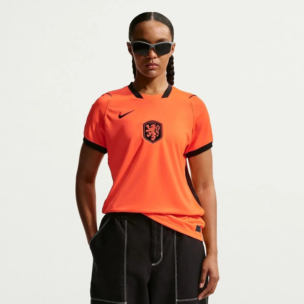 Nike 2026 Netherlands Women's Stadium Home Soccer Jersey 3
