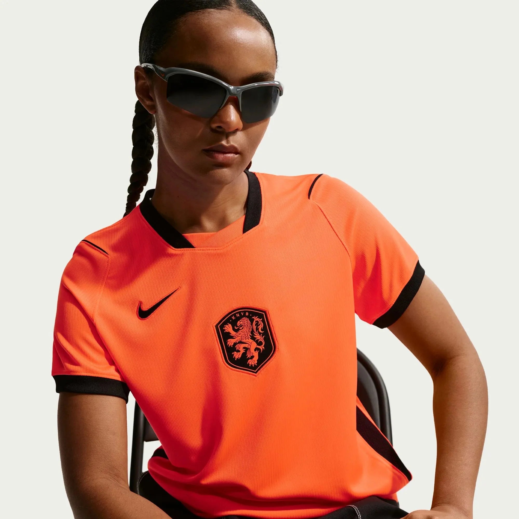 Nike 2026 Netherlands Women's Stadium Home Soccer Jersey 6