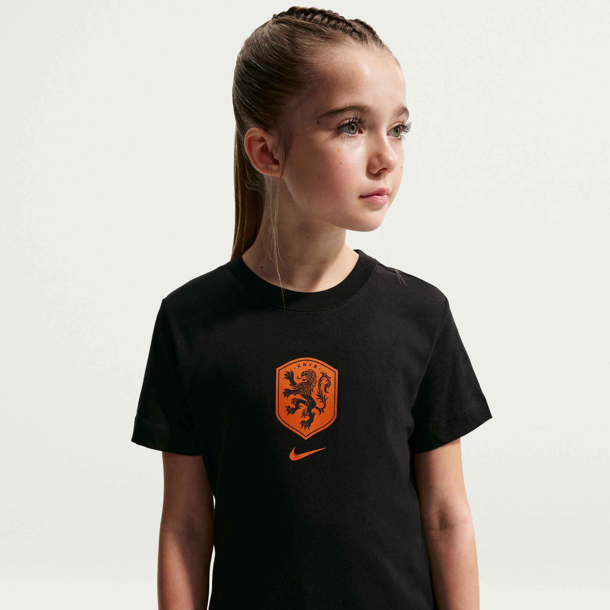 Nike 2026 Netherlands Youth Crest Tee 3