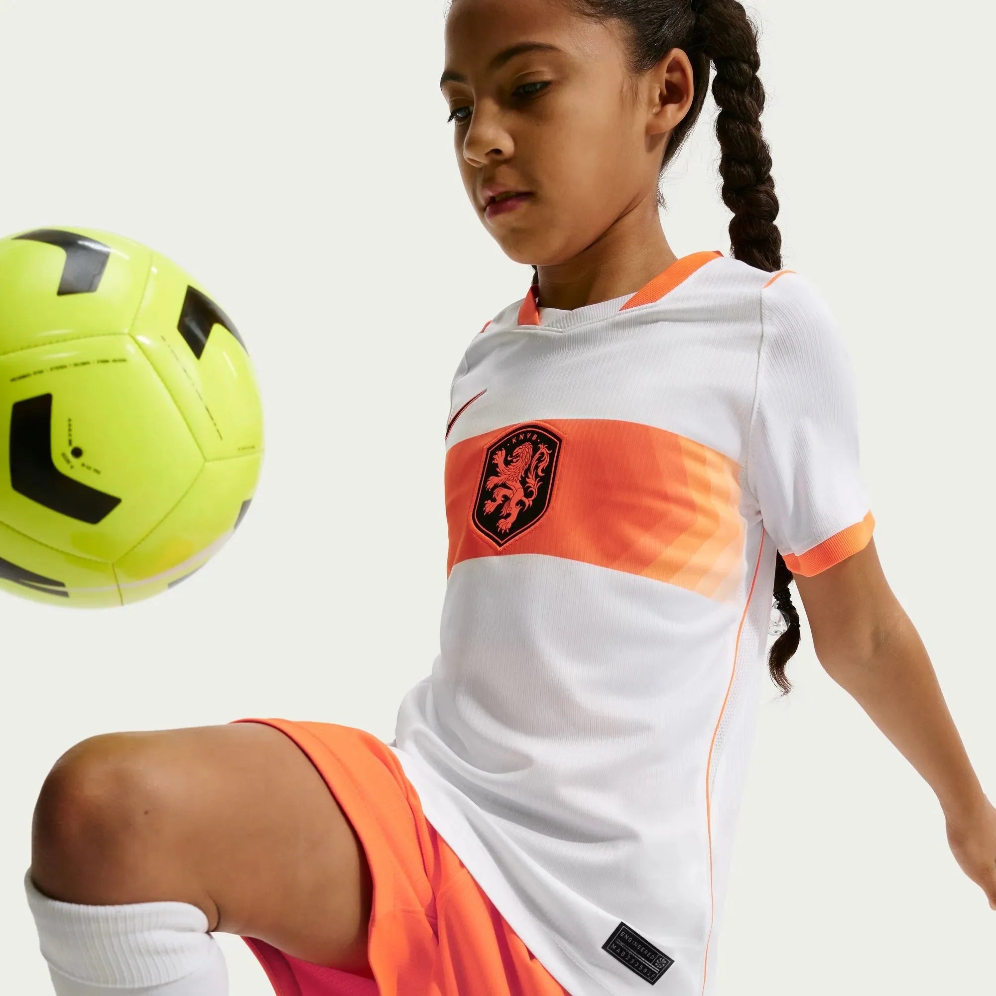 Nike 2026 Netherlands Youth Stadium Away Soccer Jersey 6