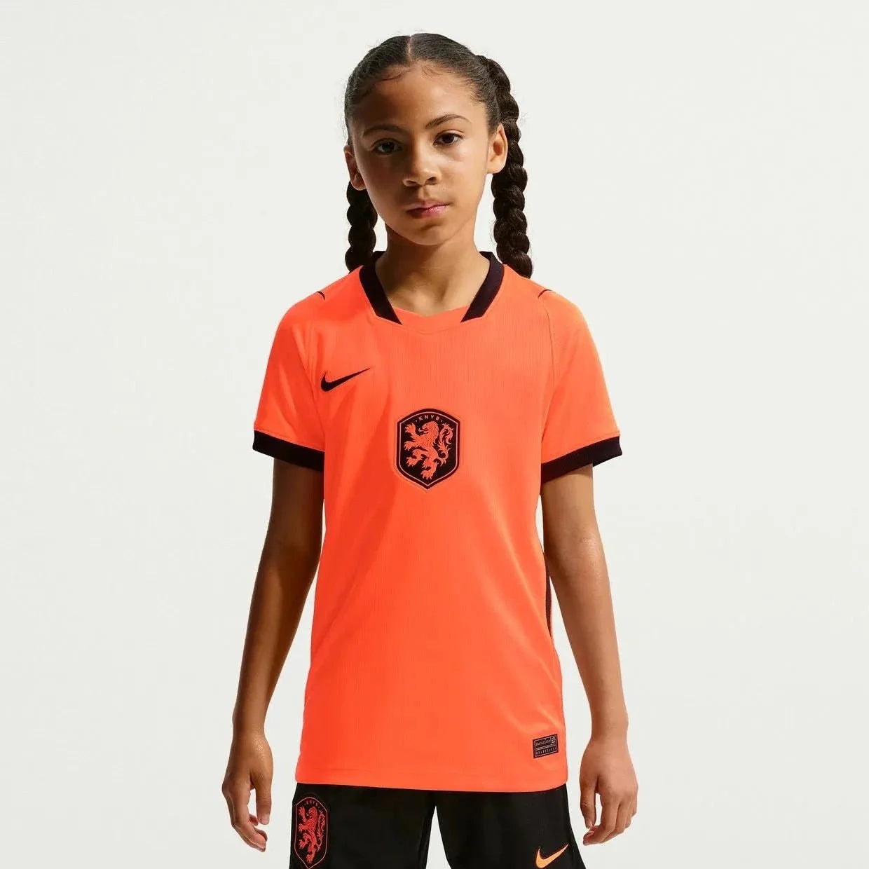 Nike 2026 Netherlands Youth Stadium Home Soccer Jersey 3