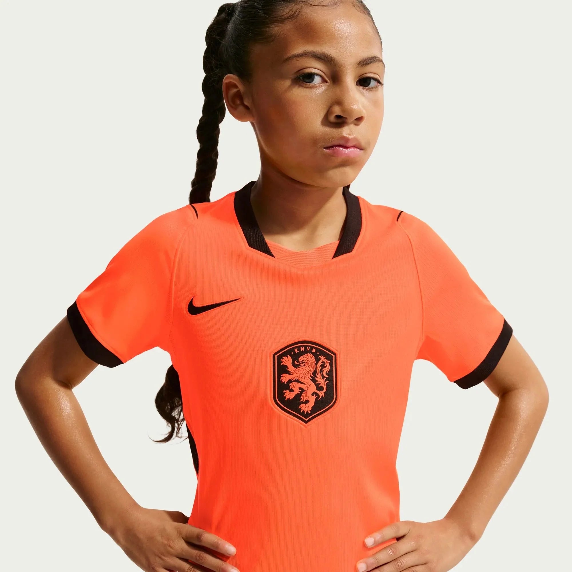 Nike 2026 Netherlands Youth Stadium Home Soccer Jersey 6