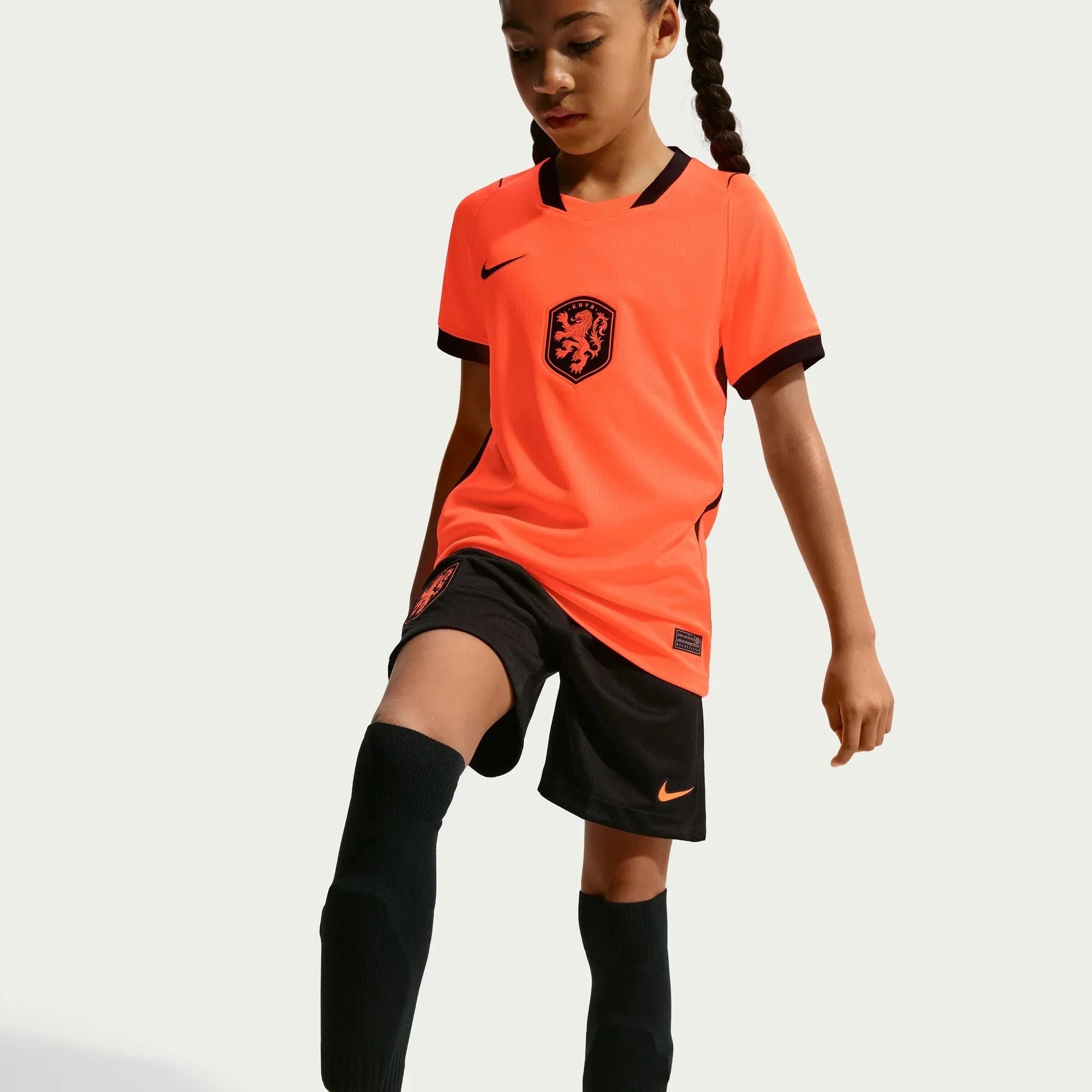 Nike 2026 Netherlands Youth Stadium Home Soccer Jersey 5