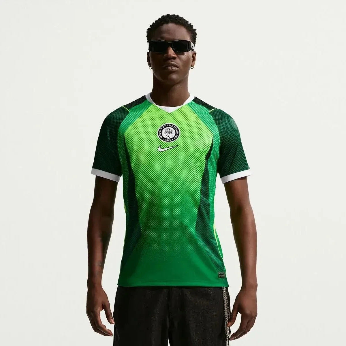Nike 2026 Nigeria Men's Stadium Home Soccer Jersey 3