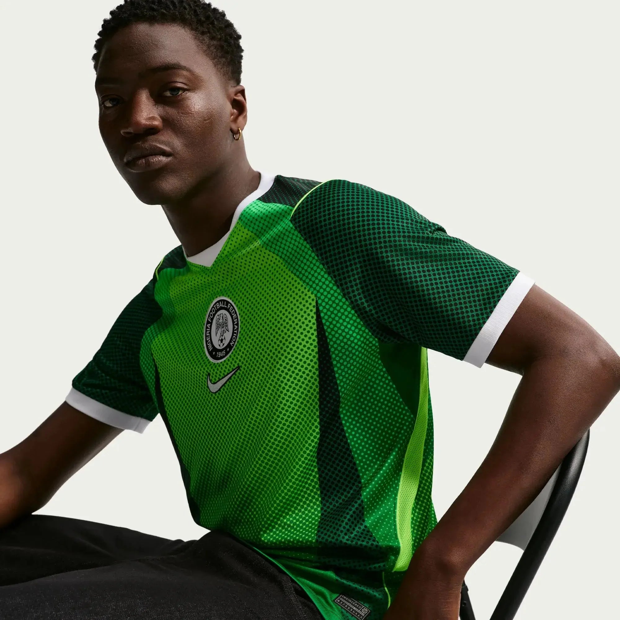 Nike 2026 Nigeria Men's Stadium Home Soccer Jersey 6