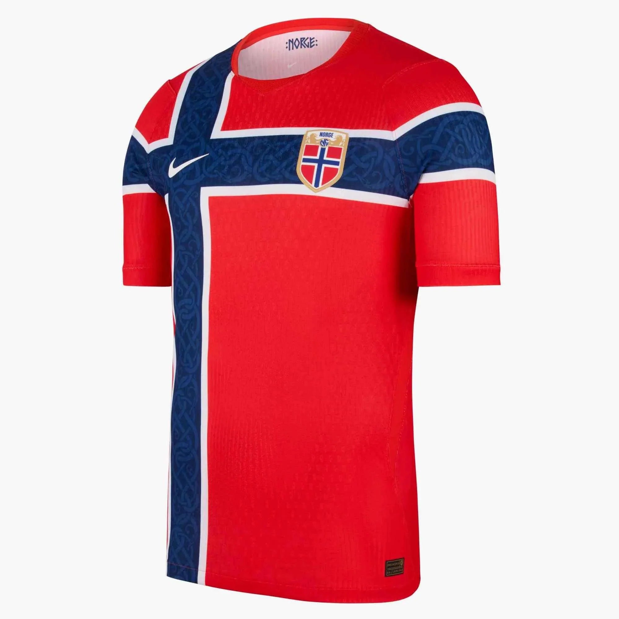 Nike 2026 Norway Men's Authentic Home Soccer Jersey 1