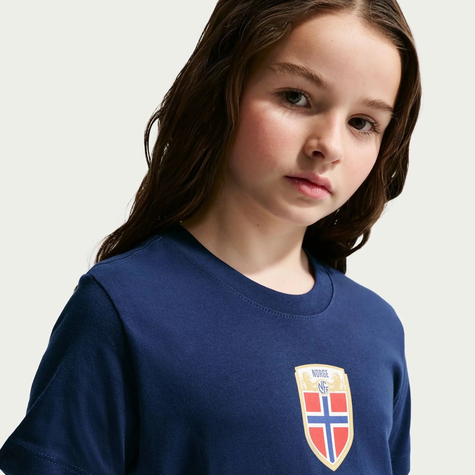 Nike 2026 Norway Youth Crest Tee 4