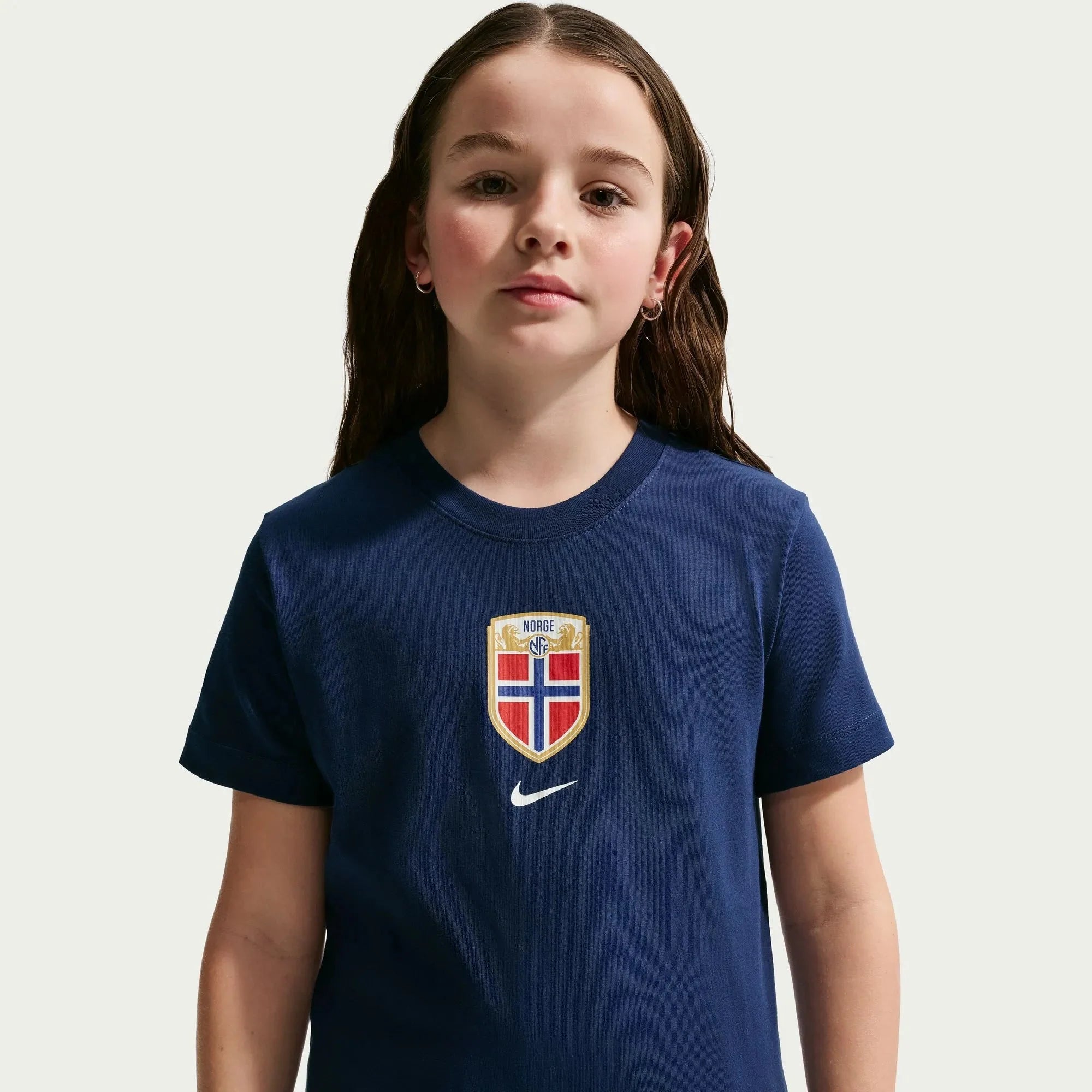 Nike 2026 Norway Youth Crest Tee 3