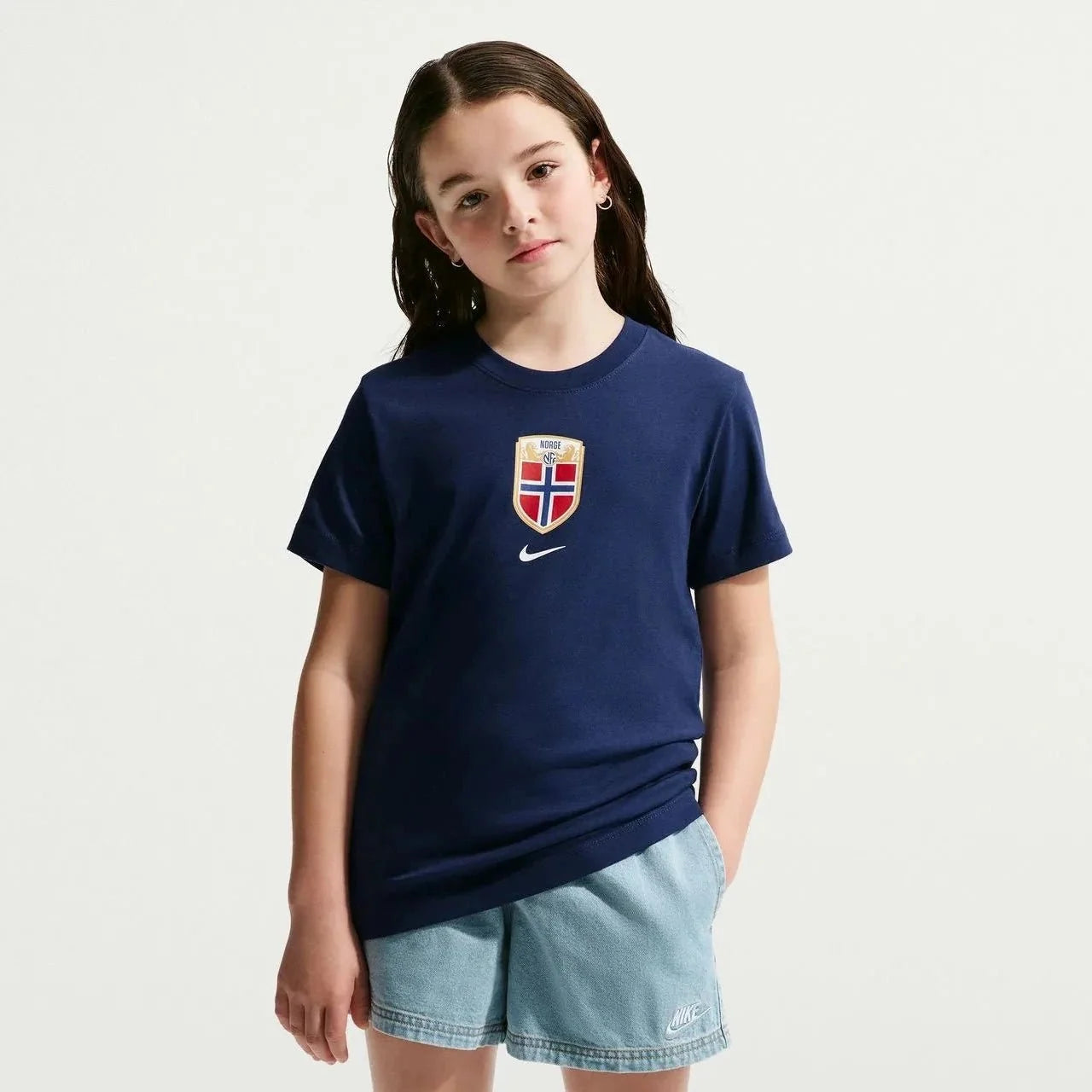 Nike 2026 Norway Youth Crest Tee 1