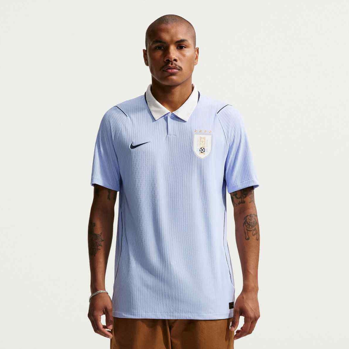 Nike 2026 Uruguay Men's Authentic Home Soccer Jersey 1
